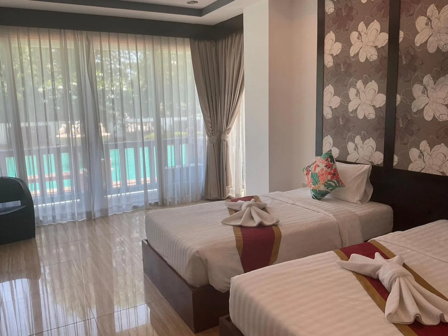 Bed in The Sand Beach Pattaya