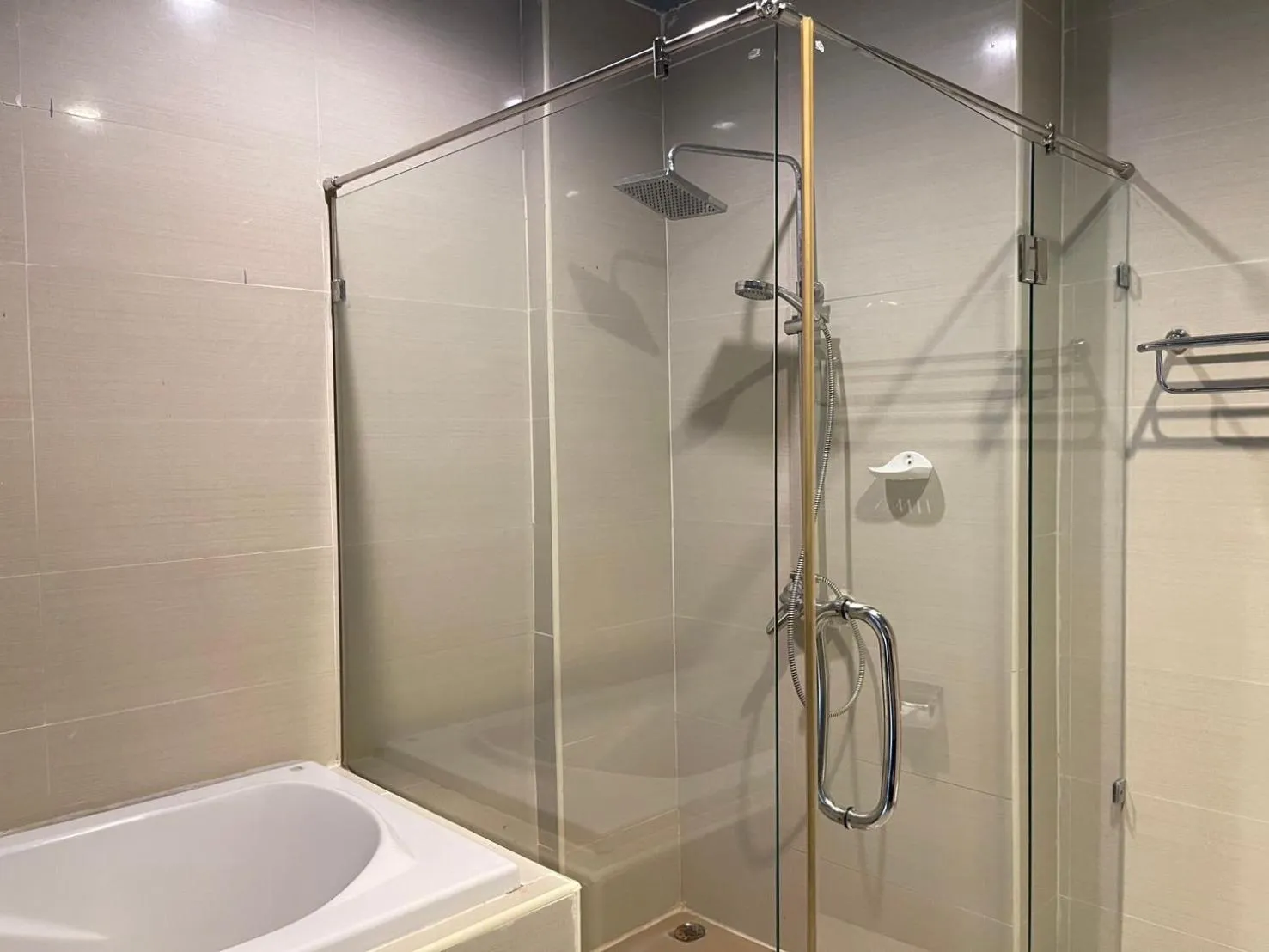 Shower in The Sand Beach Pattaya