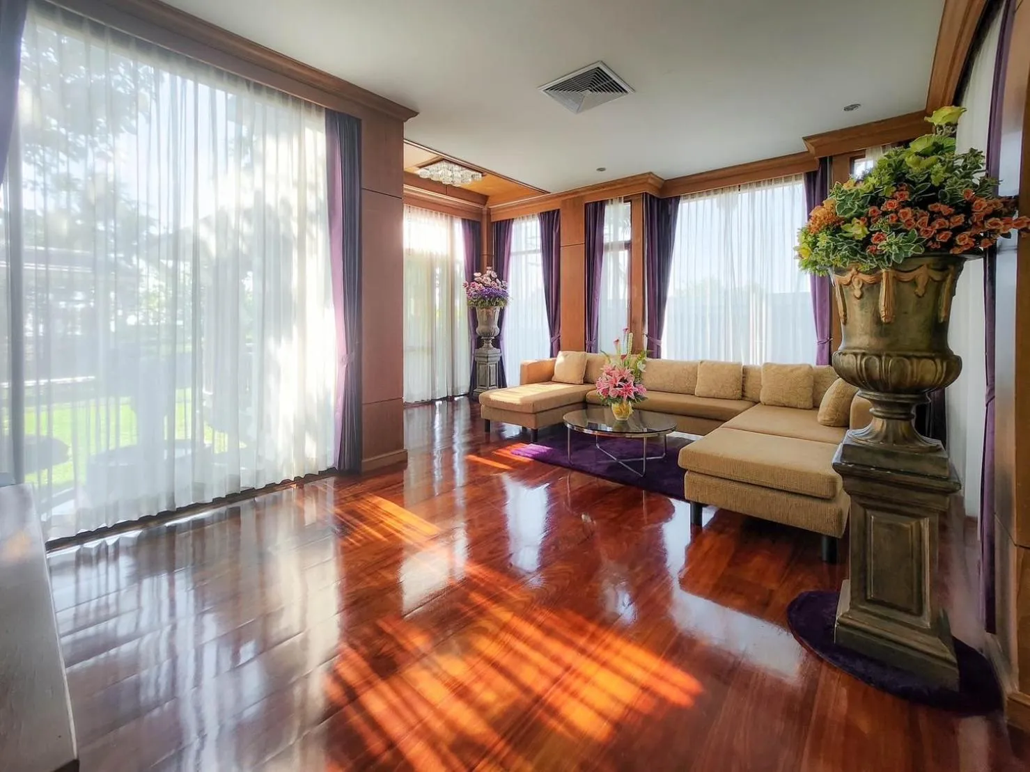 Living room in The Sand Beach Pattaya