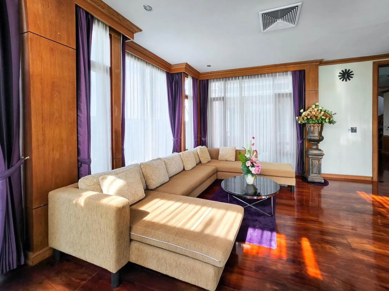 Living room in The Sand Beach Pattaya