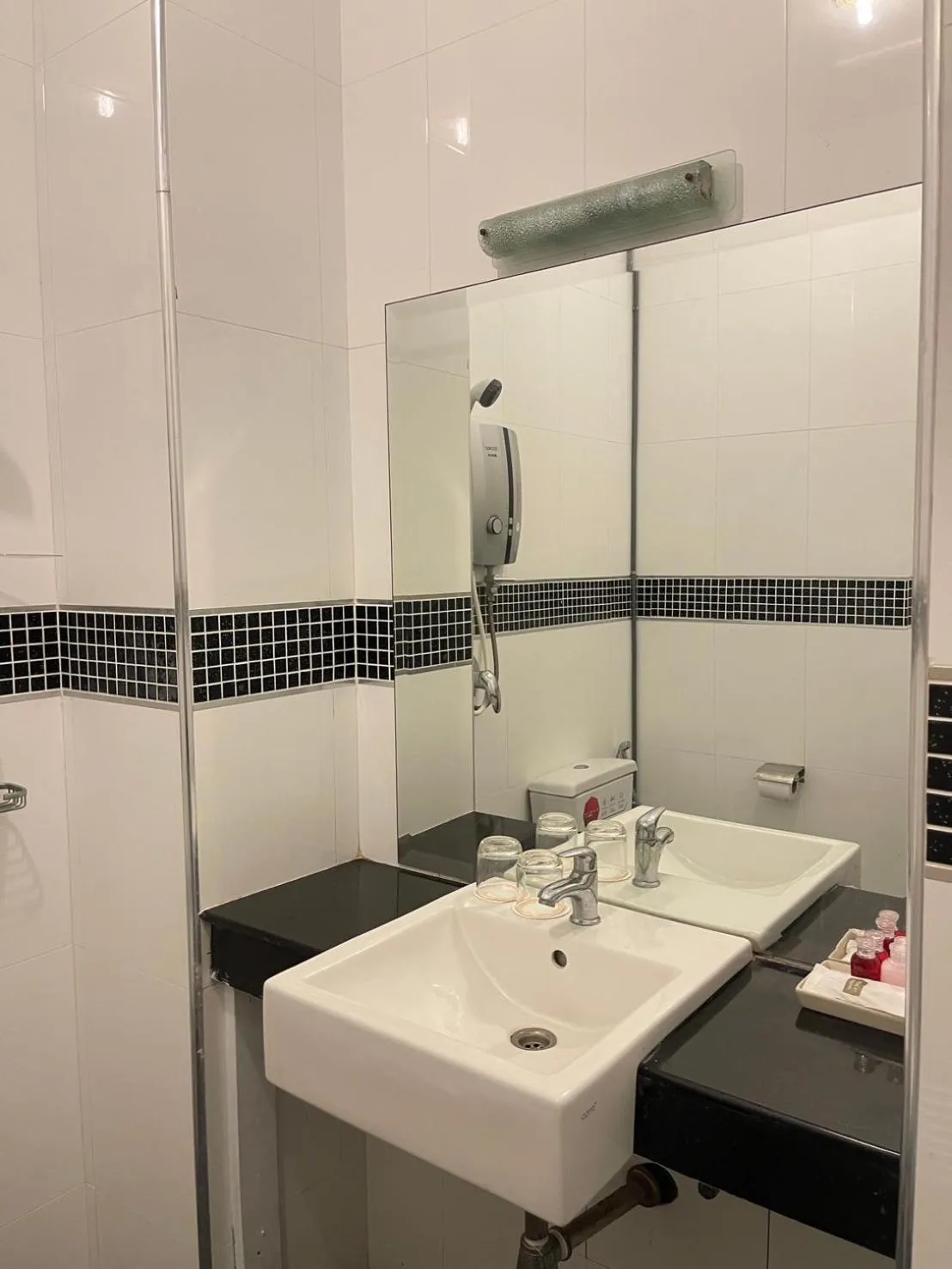 Shower in The Sand Beach Pattaya