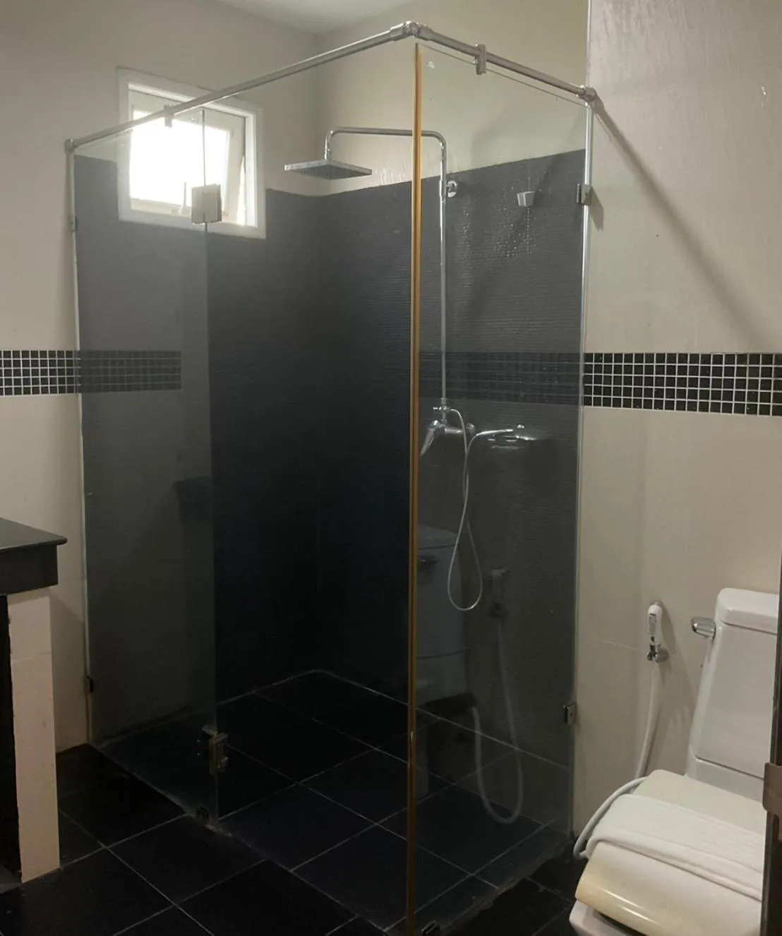 Shower in The Sand Beach Pattaya