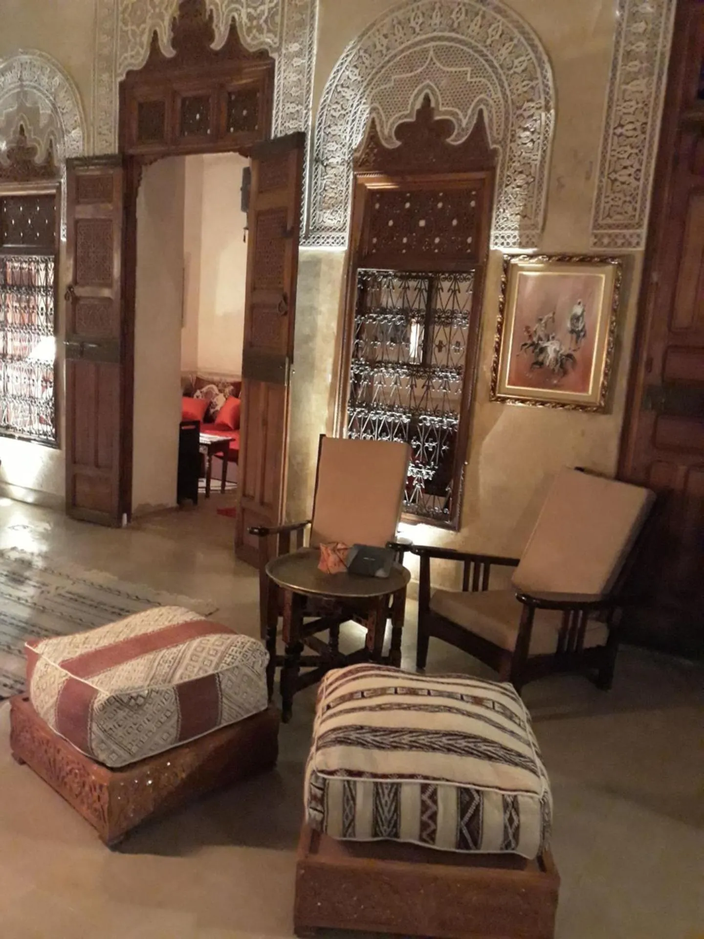 Living room in Riad Dar Zaya