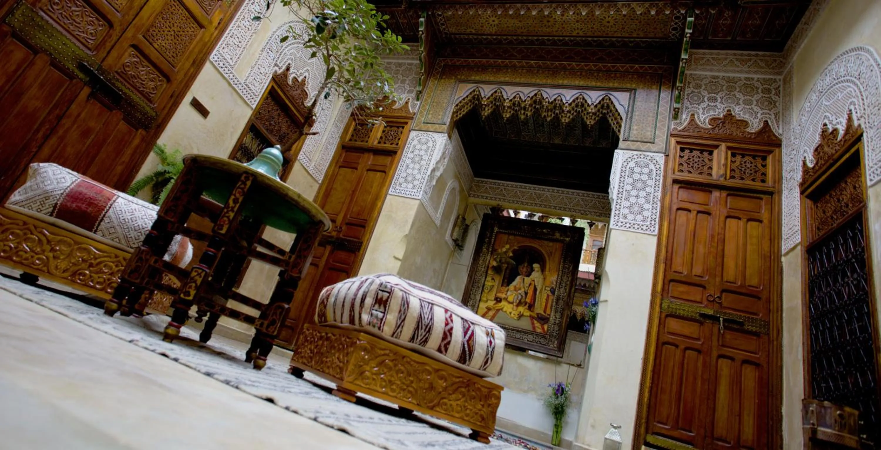 Patio in Riad Dar Zaya