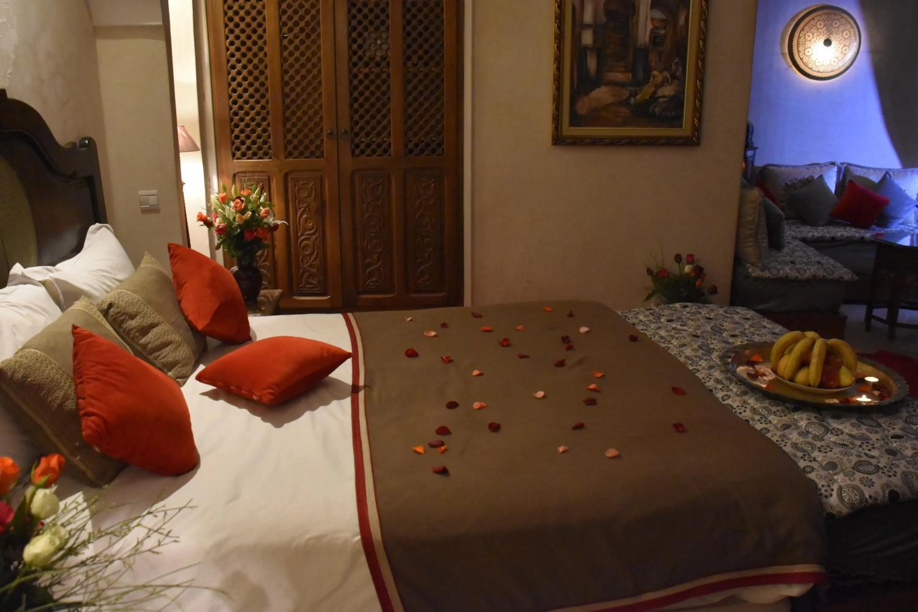Bed in Riad Dar Zaya