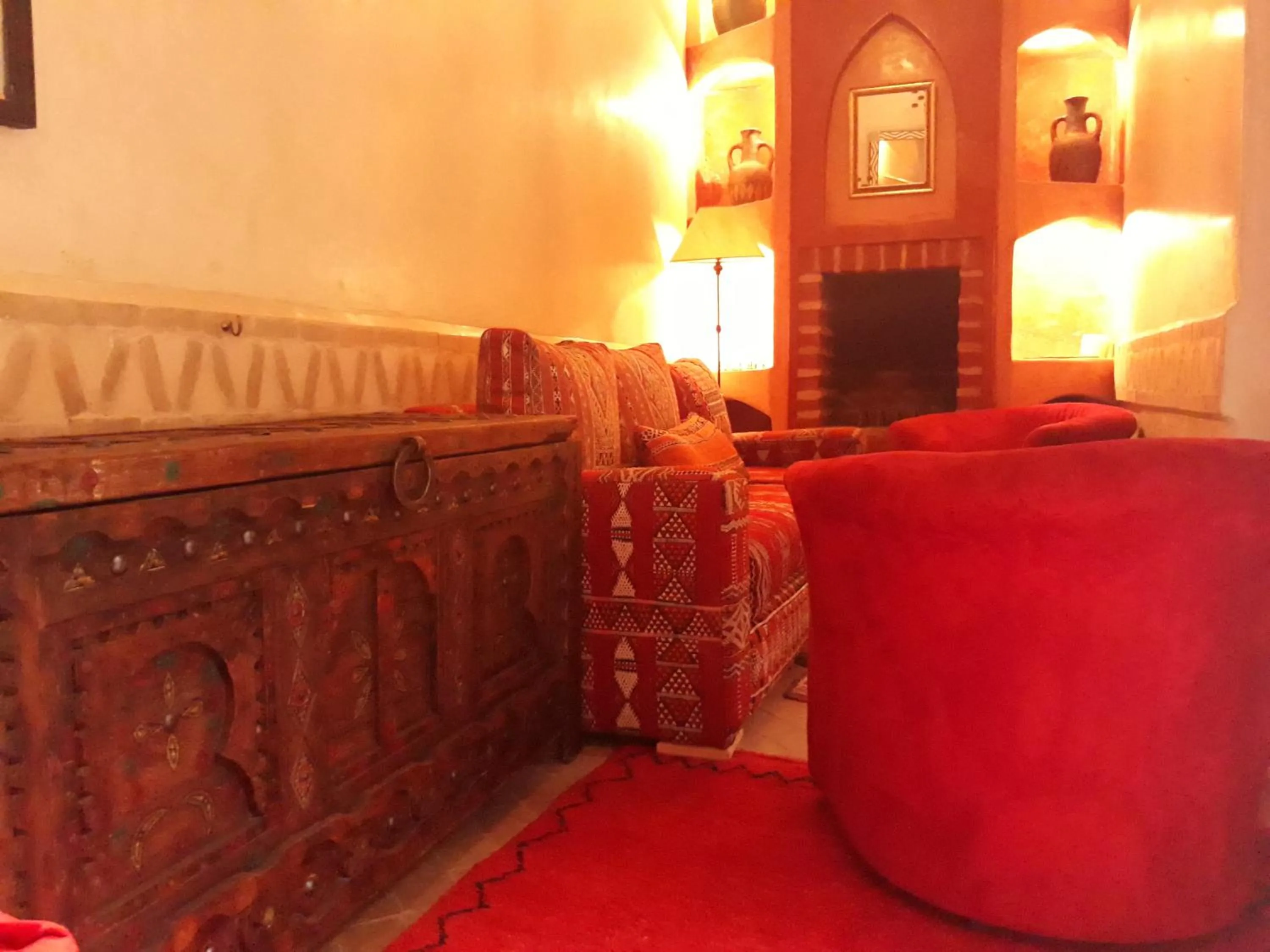 Living room in Riad Dar Zaya