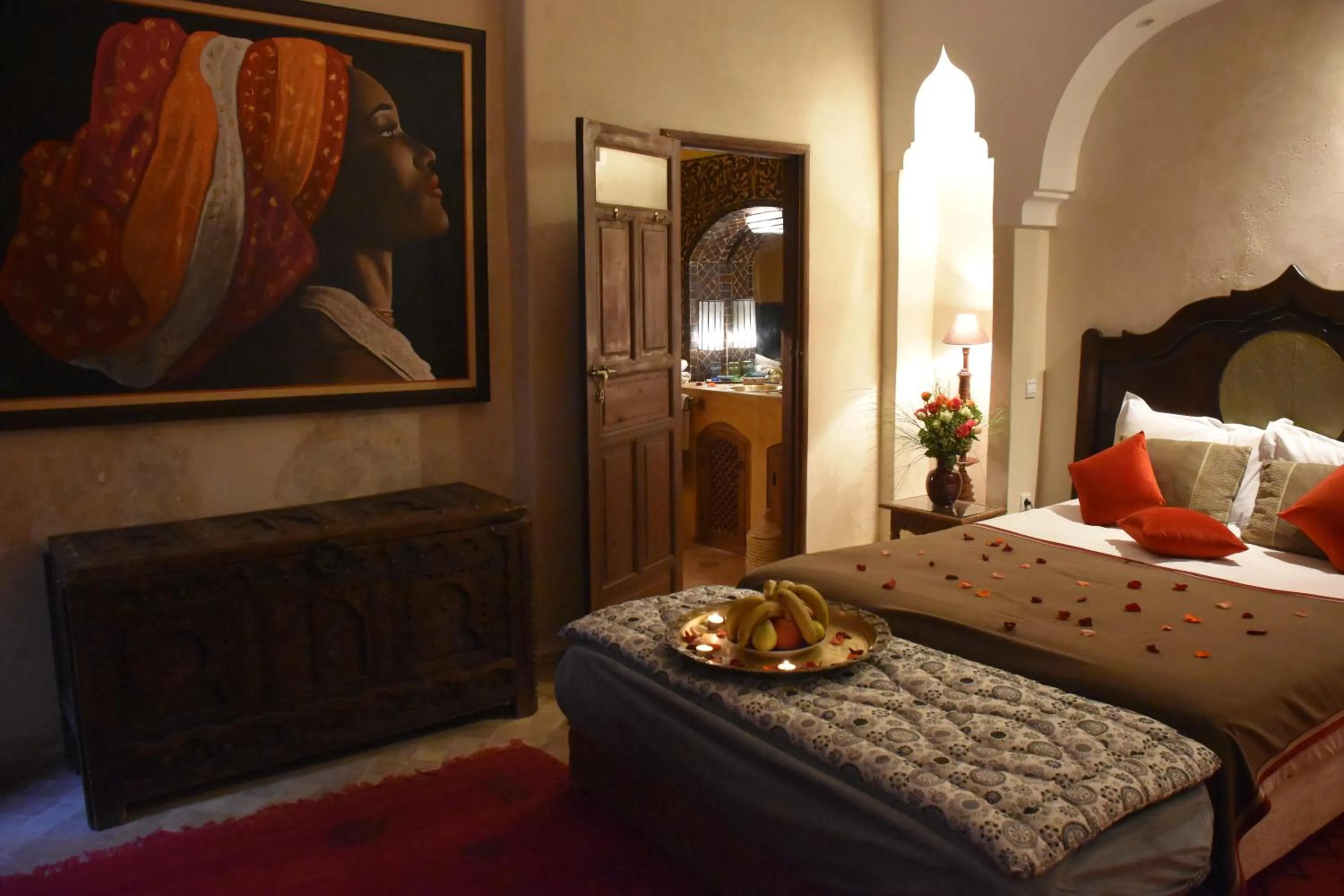 Bed in Riad Dar Zaya