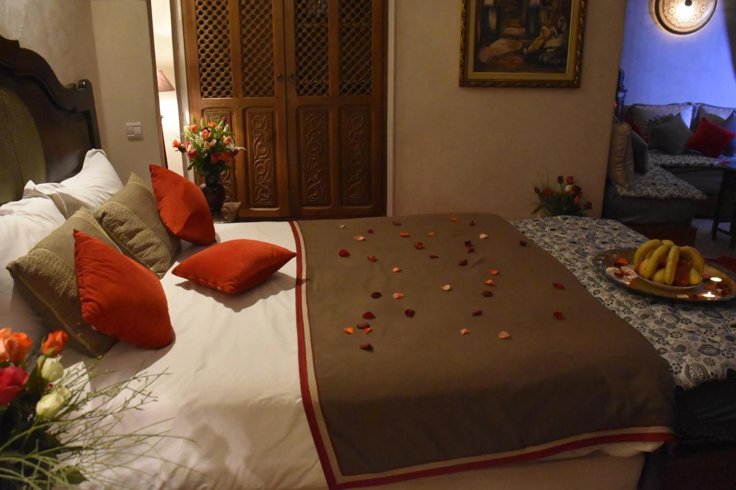 Bed in Riad Dar Zaya