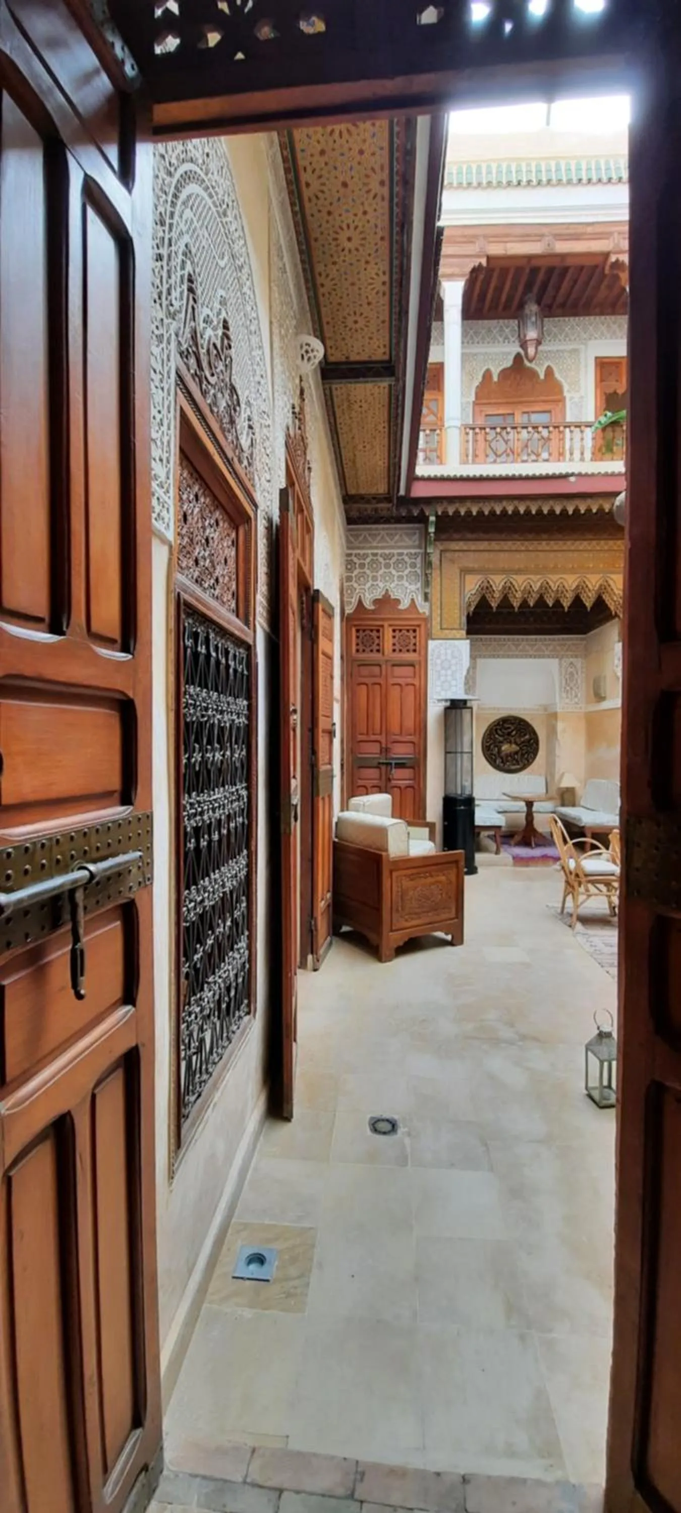 Patio in Riad Dar Zaya