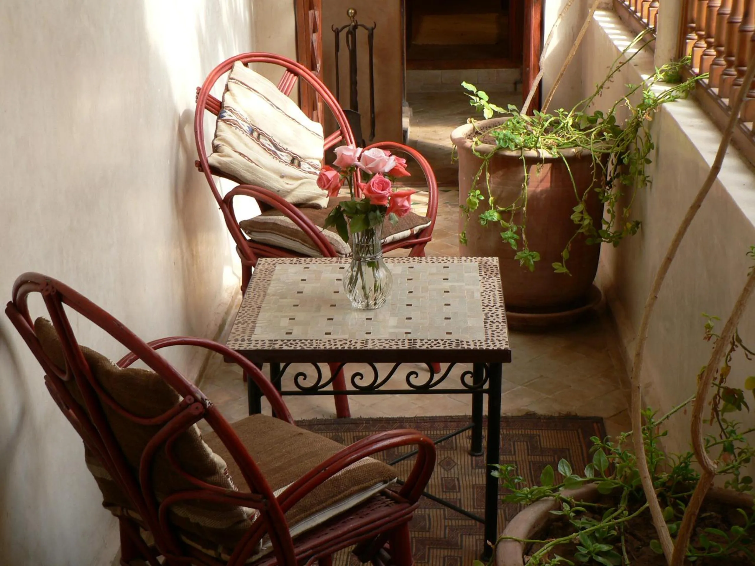 Balcony/Terrace in Riad Dar Zaya