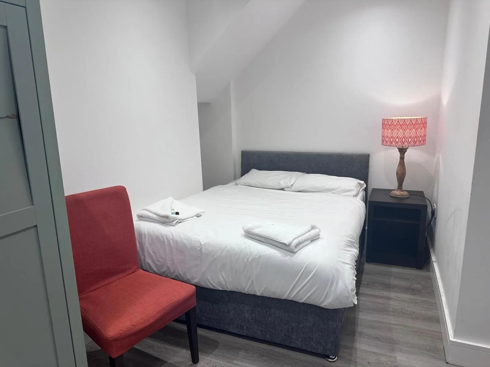 Bed in Hadleigh Hotel