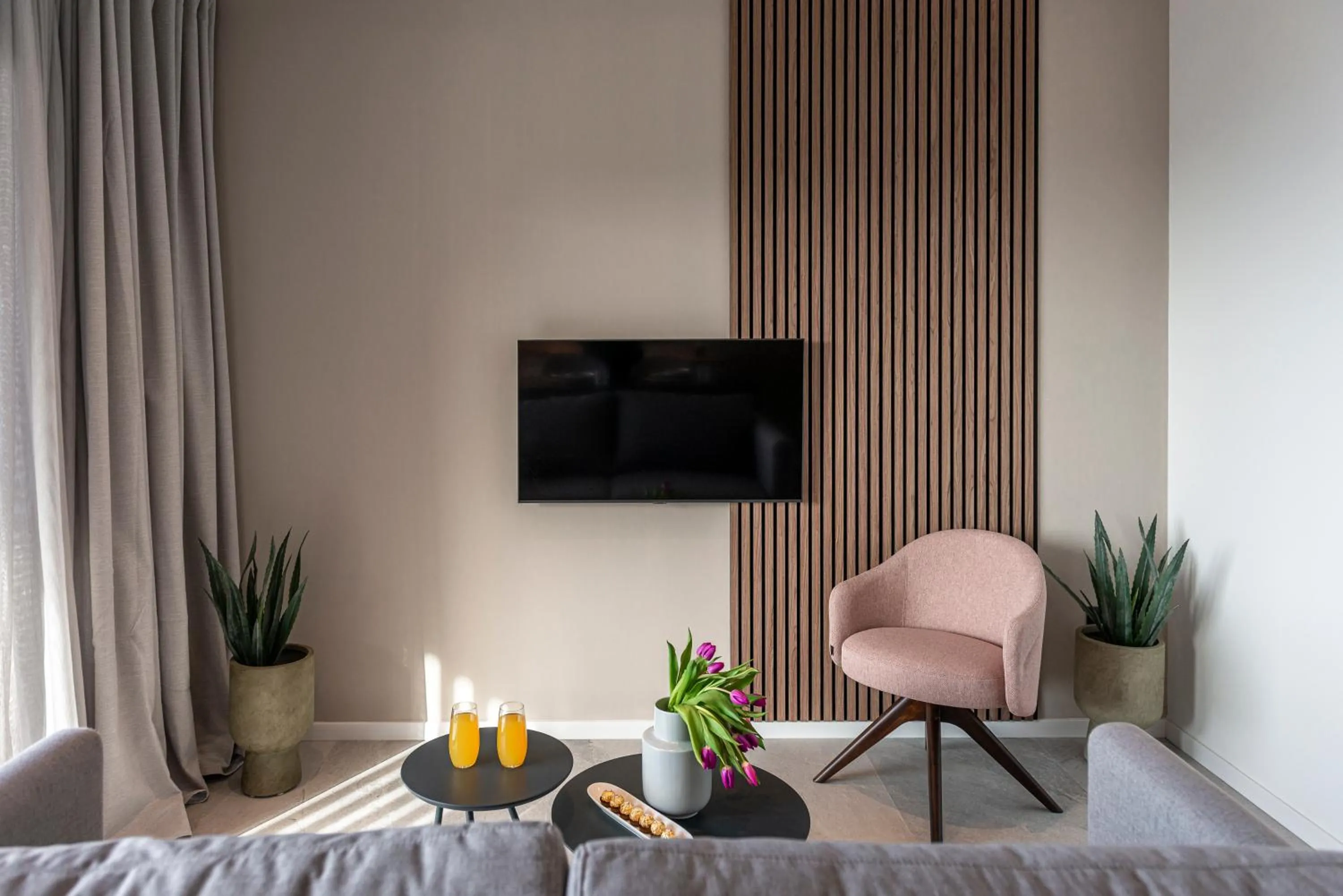 Seating area in "Villa AnMari" The Cavtat View Residence