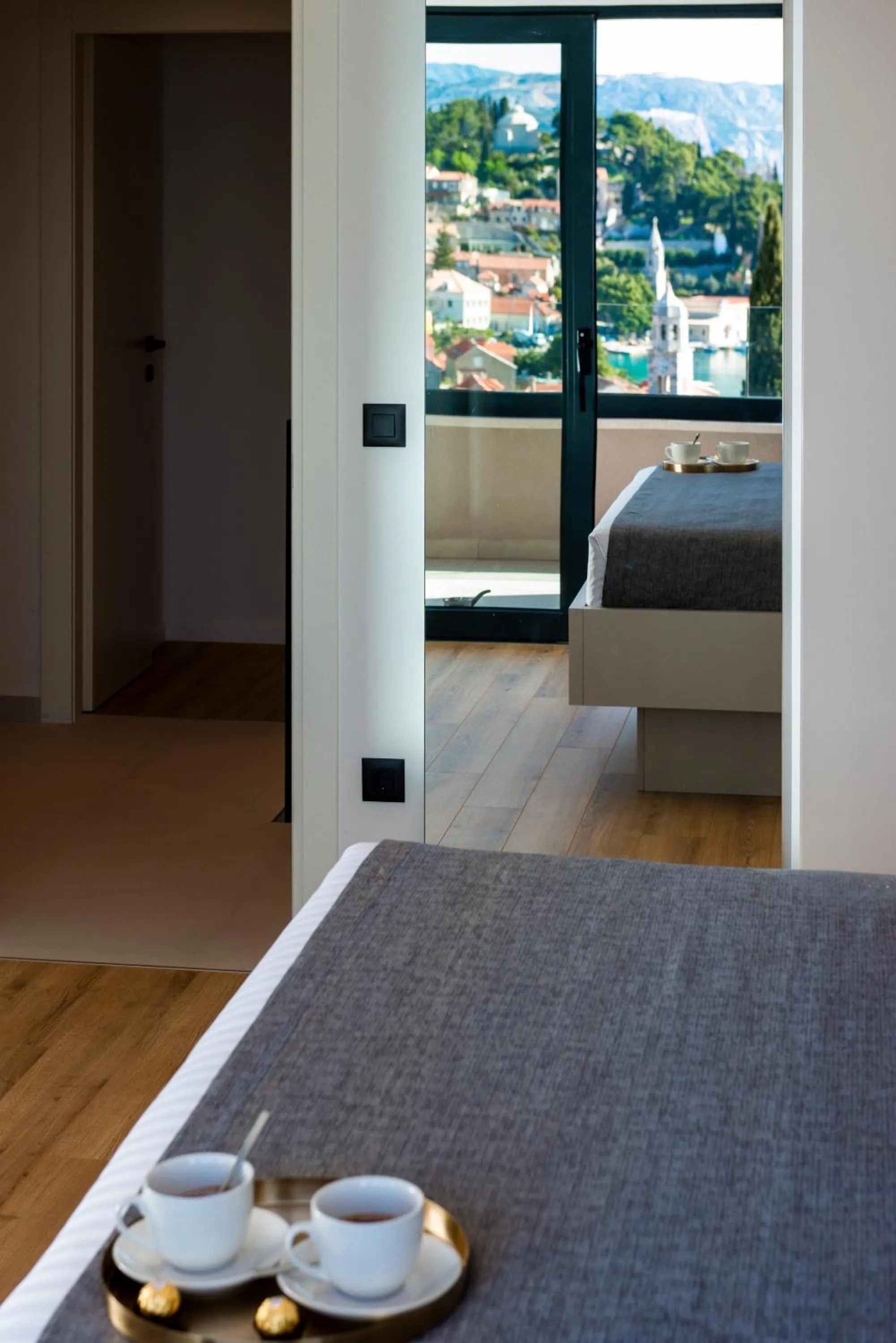 Bed in "Villa AnMari" The Cavtat View Residence