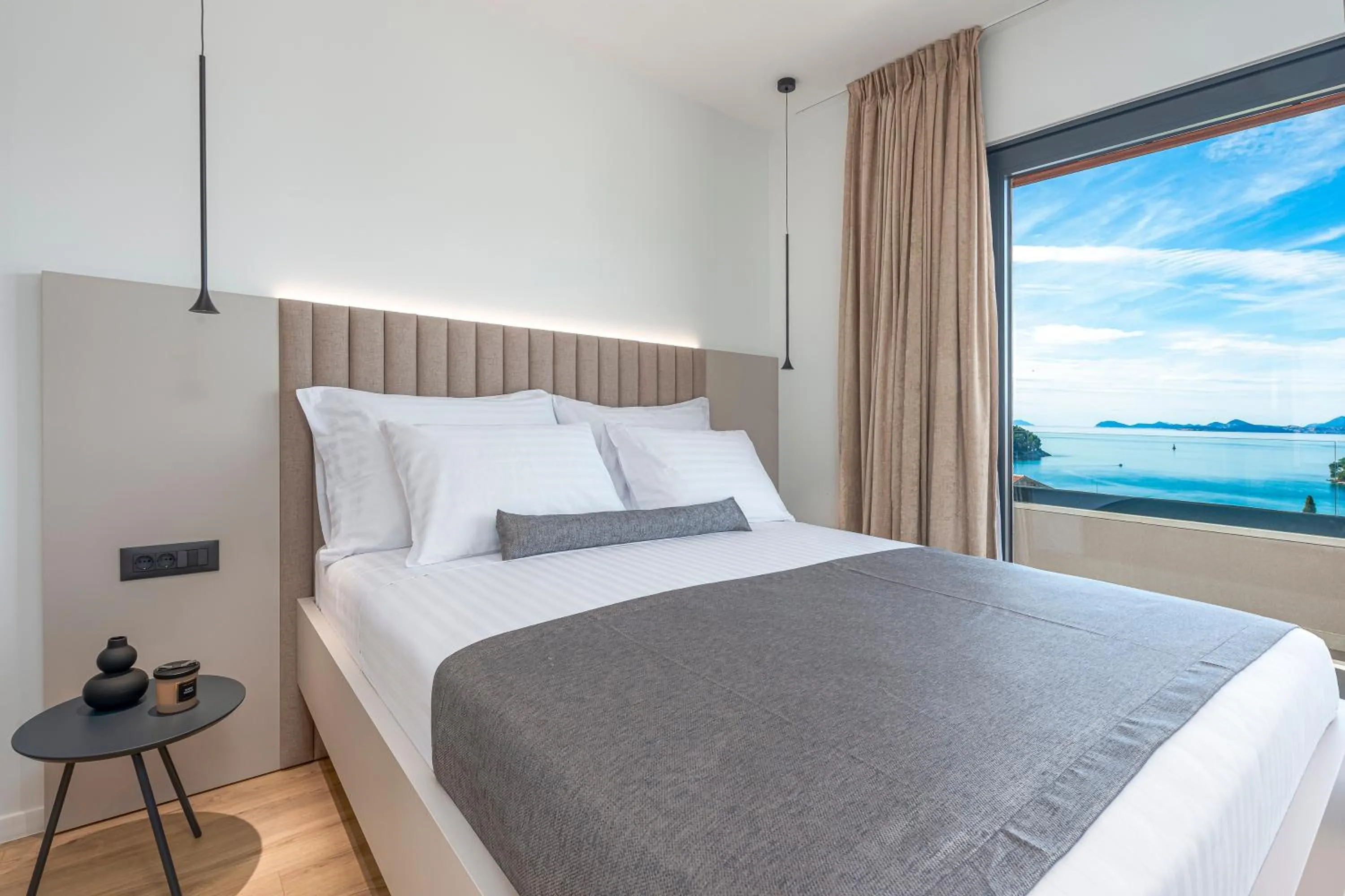 Bed in "Villa AnMari" The Cavtat View Residence