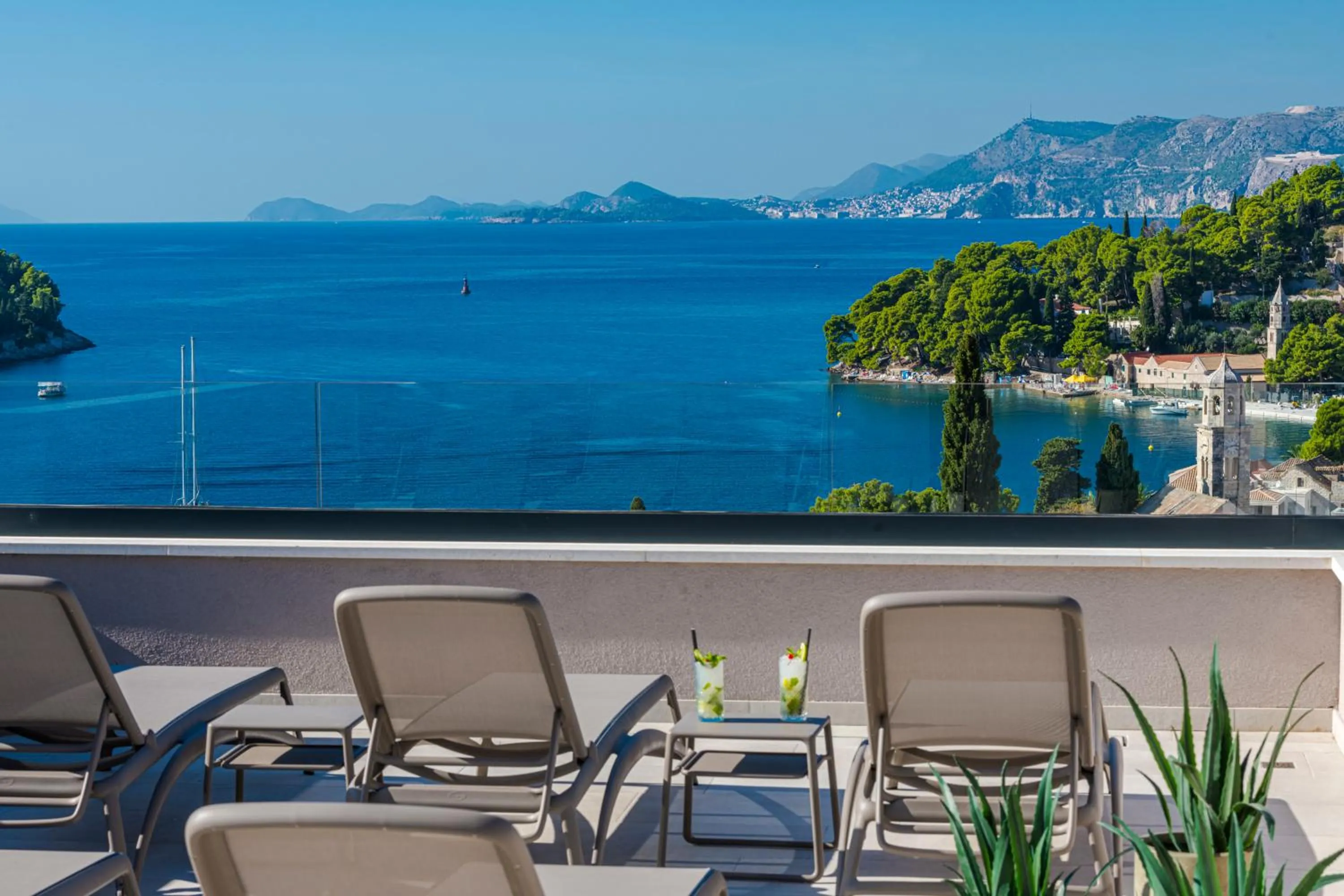 Natural landscape in "Villa AnMari" The Cavtat View Residence