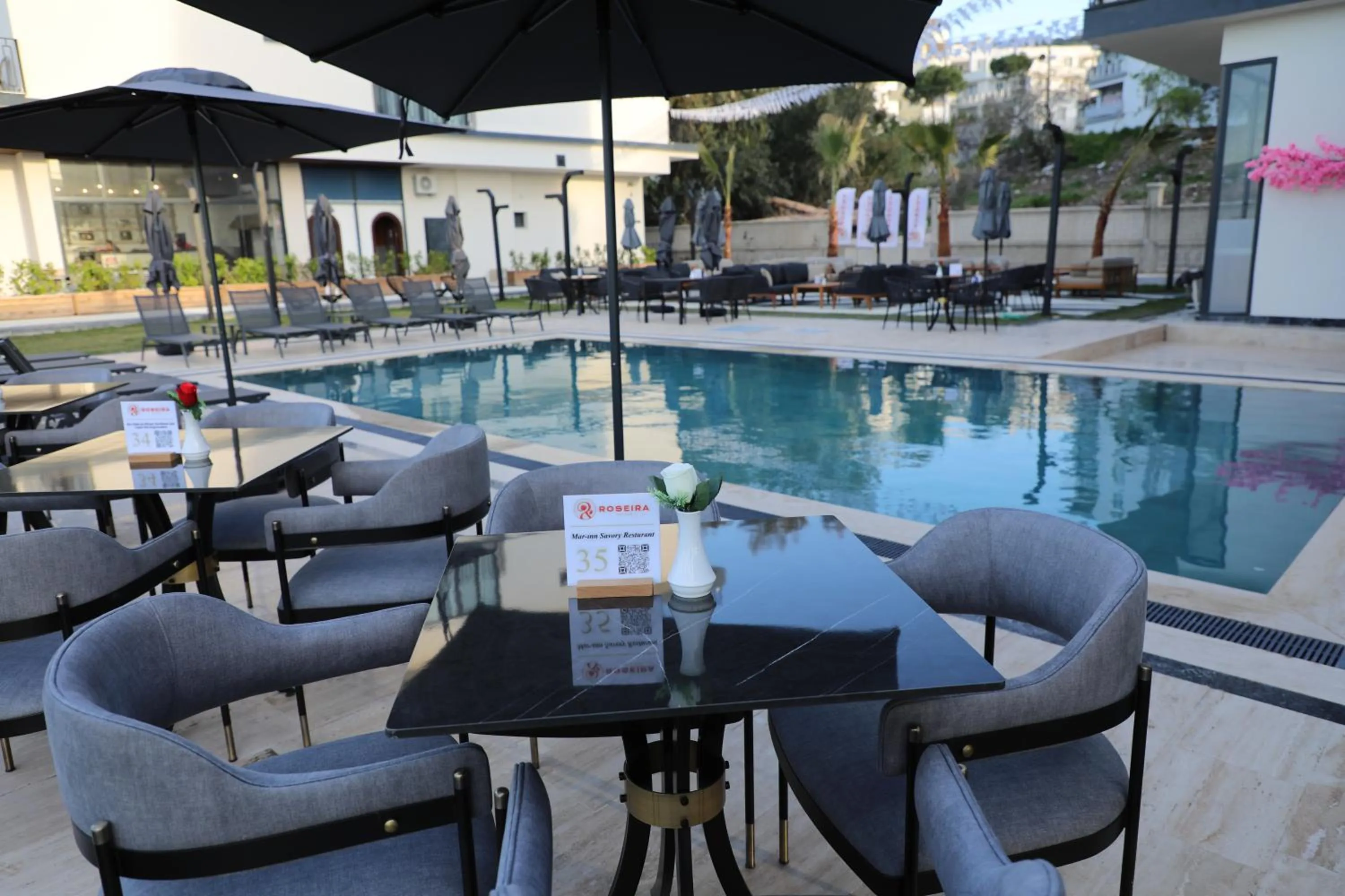 Pool view in ROSEIRA MAR-INN LUXURY