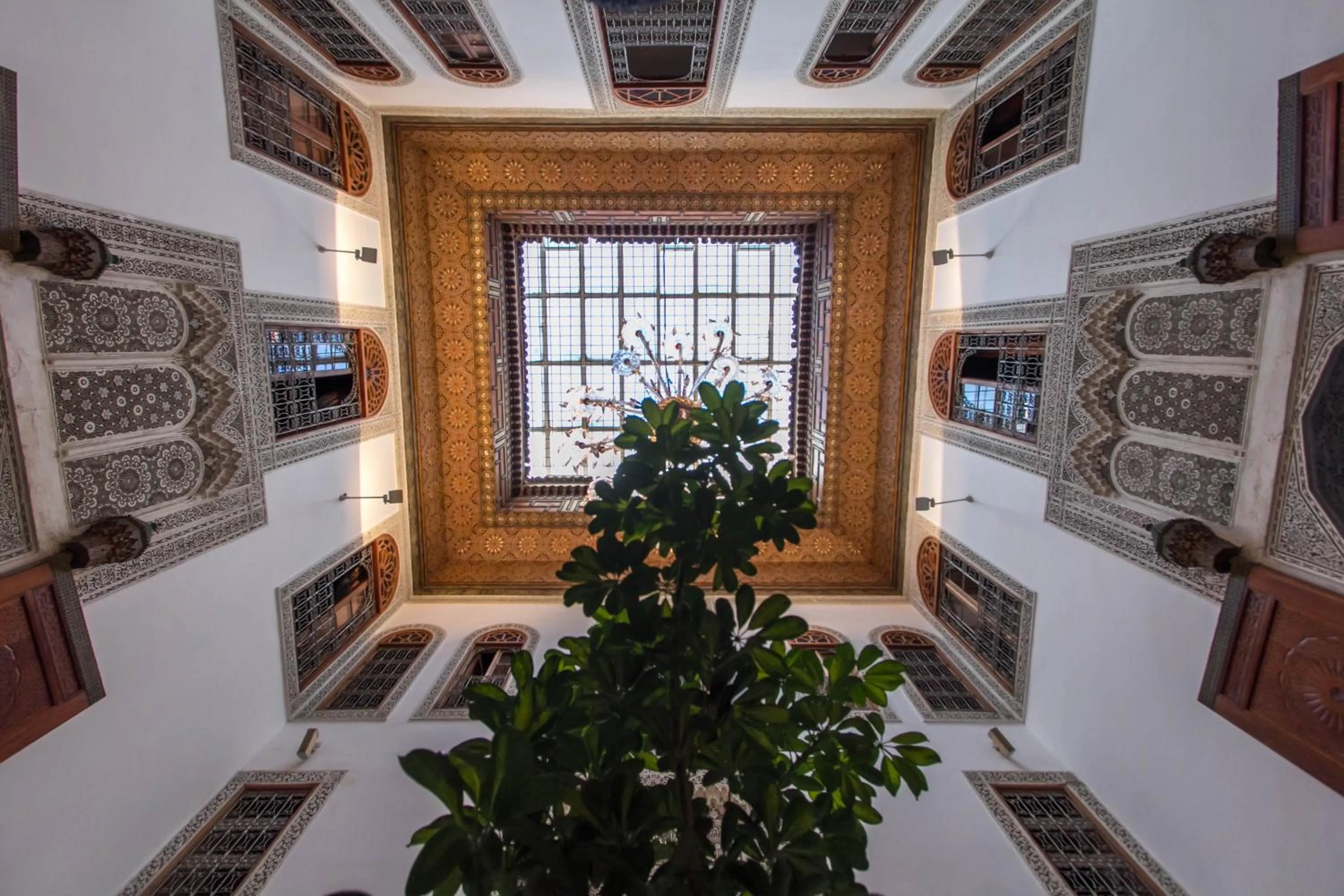 Patio in Riad Fez Yamanda