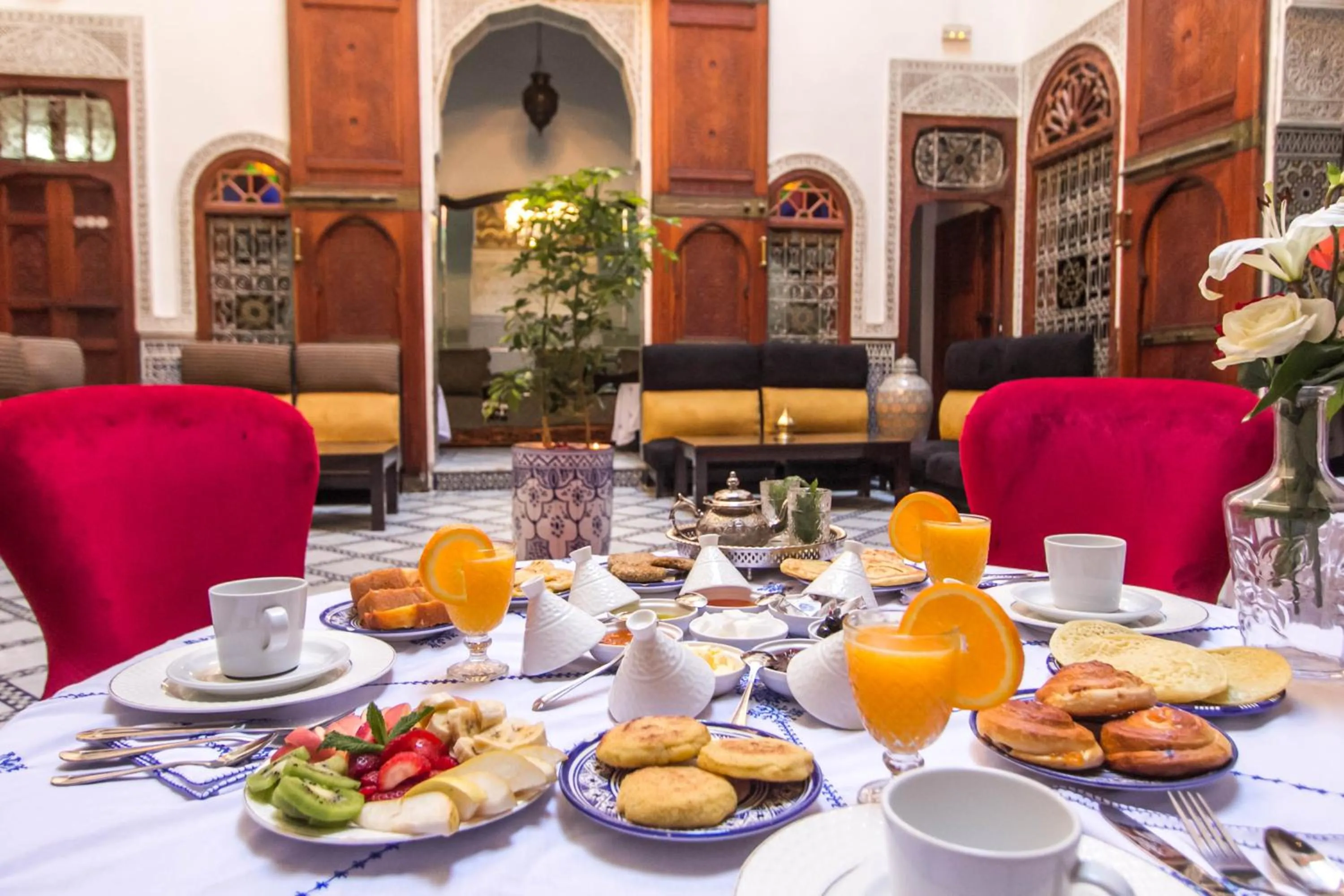 Patio in Riad Fez Yamanda