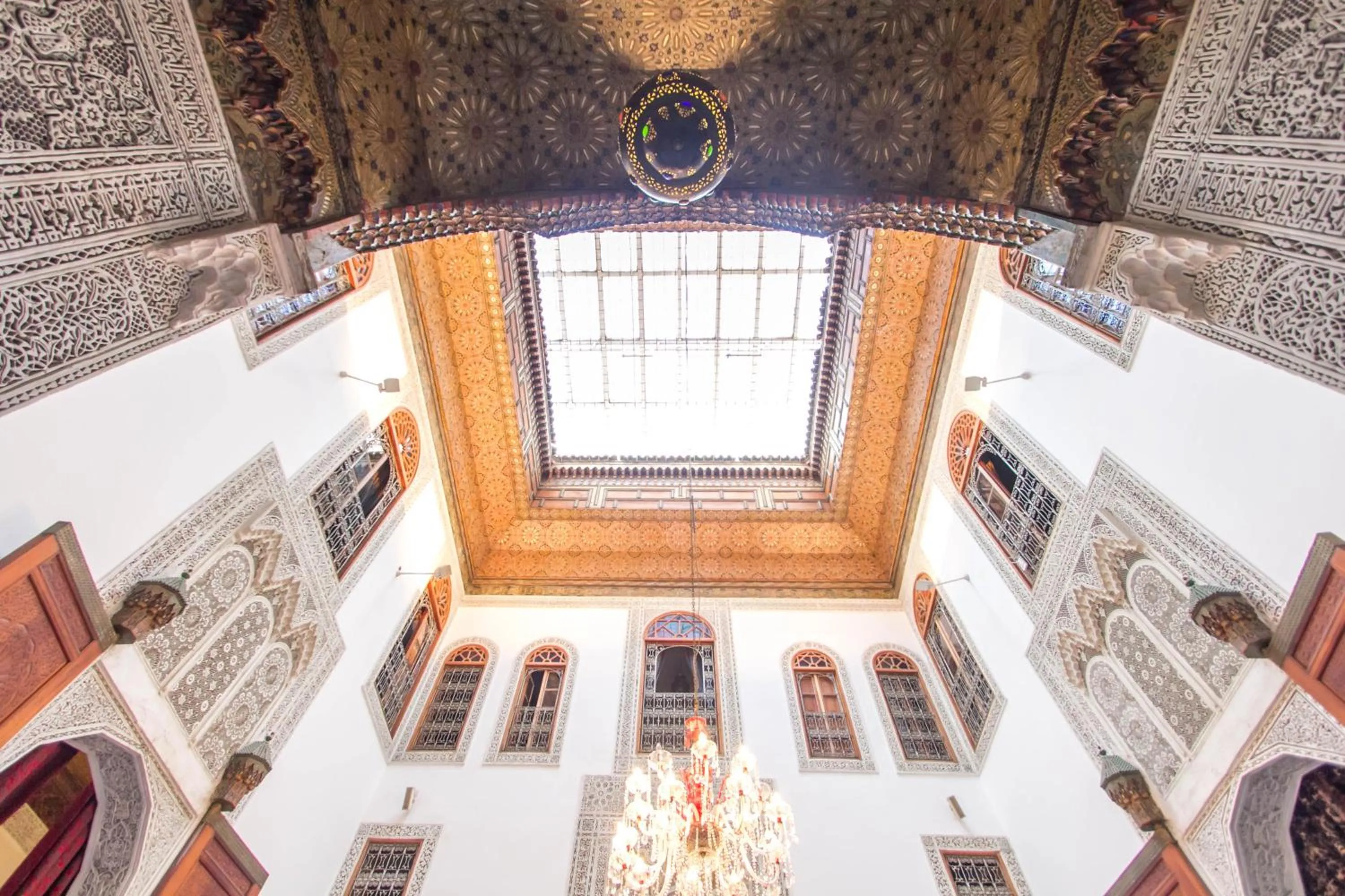 Patio in Riad Fez Yamanda
