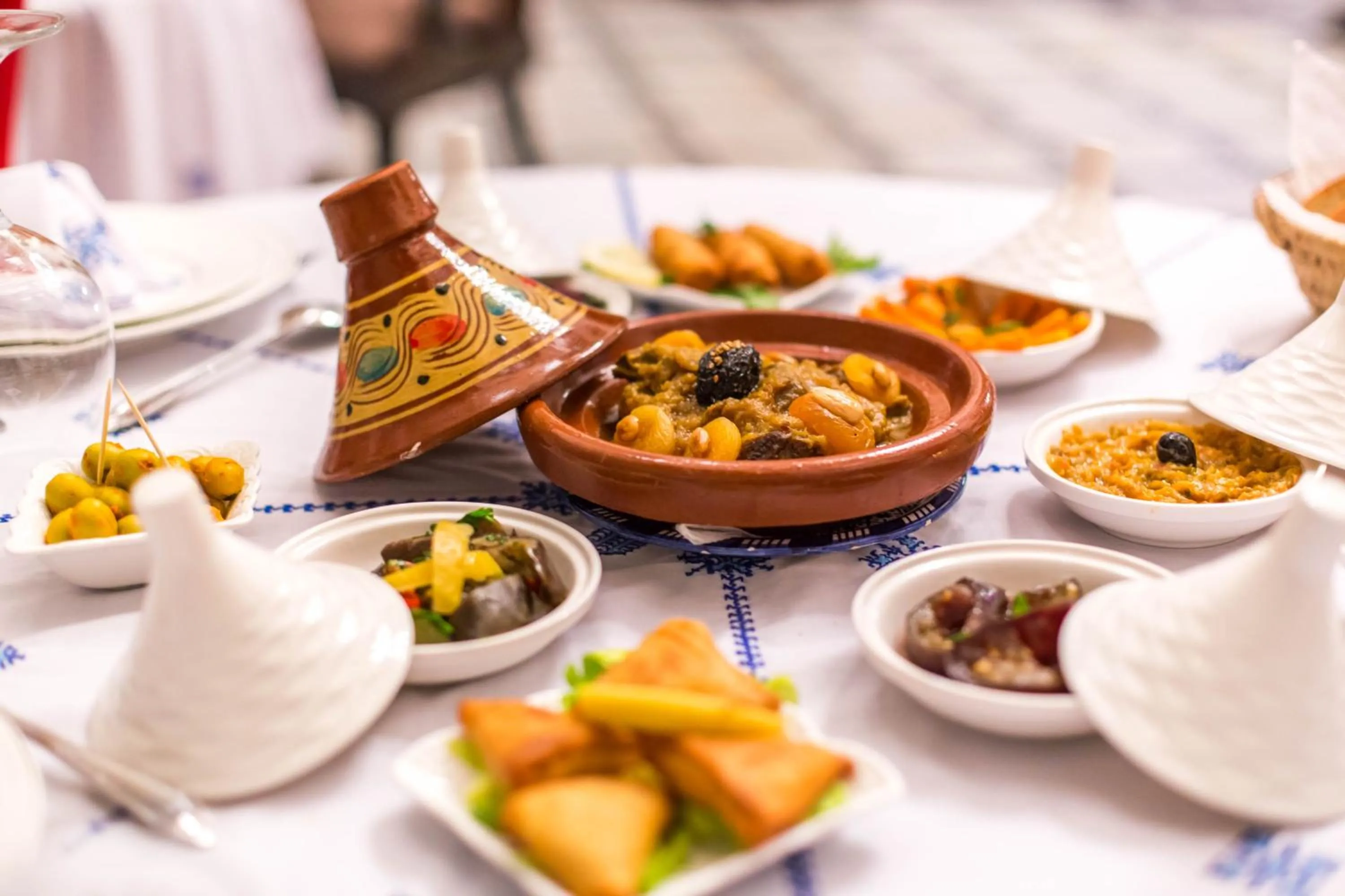 Restaurant/places to eat in Riad Fez Yamanda