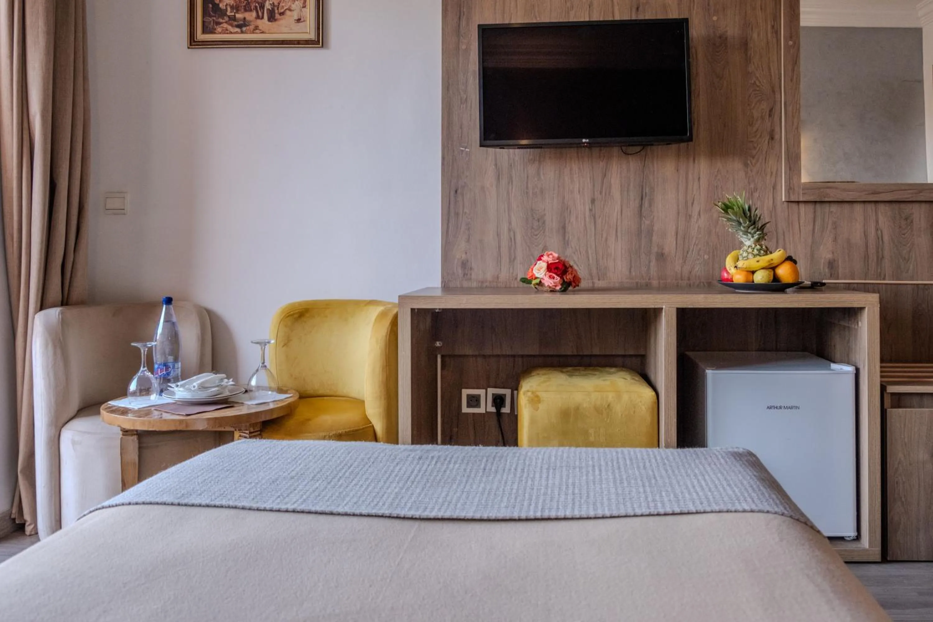 Bed in Imperial Holiday Hôtel & spa