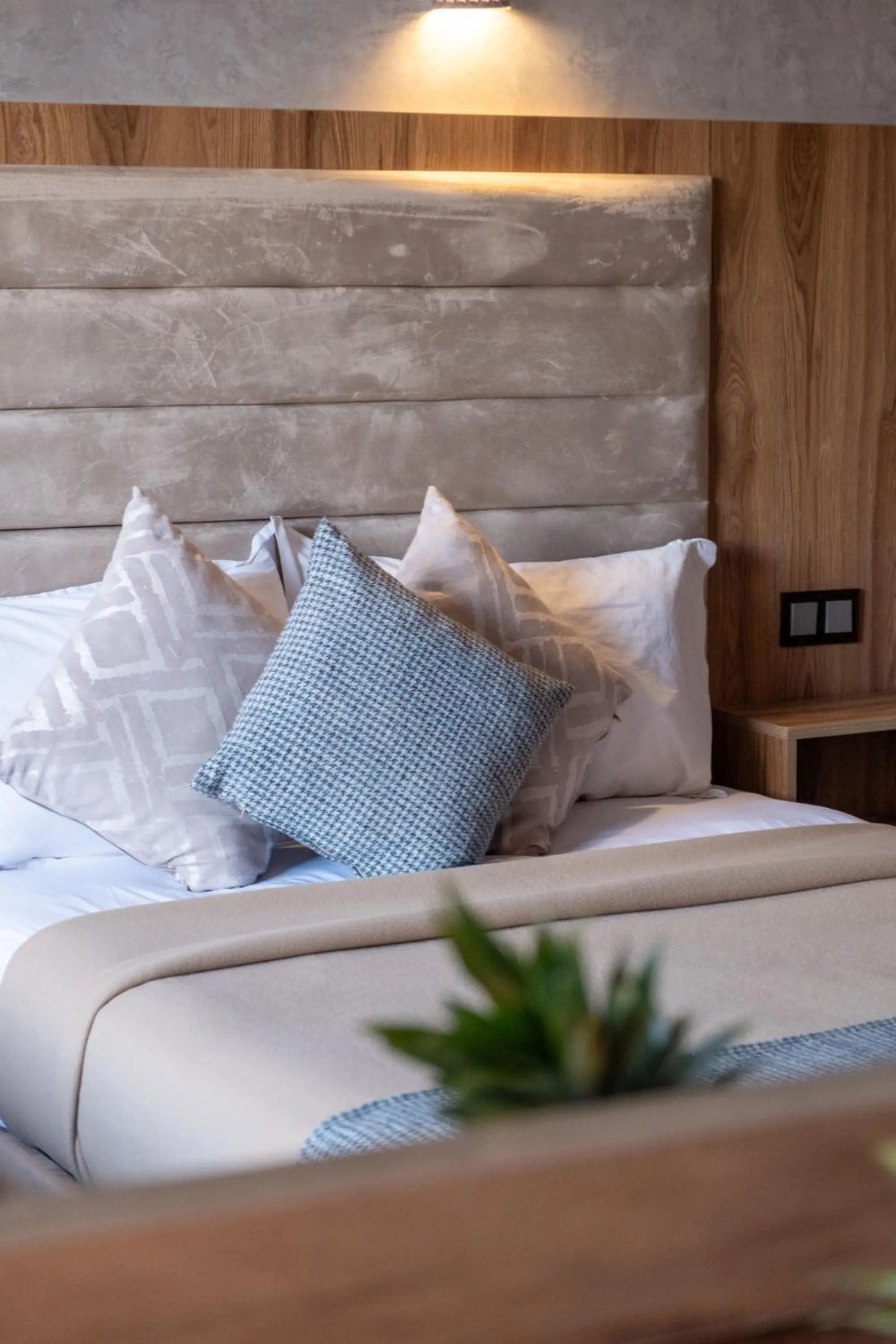 Bed in Imperial Holiday Hôtel & spa