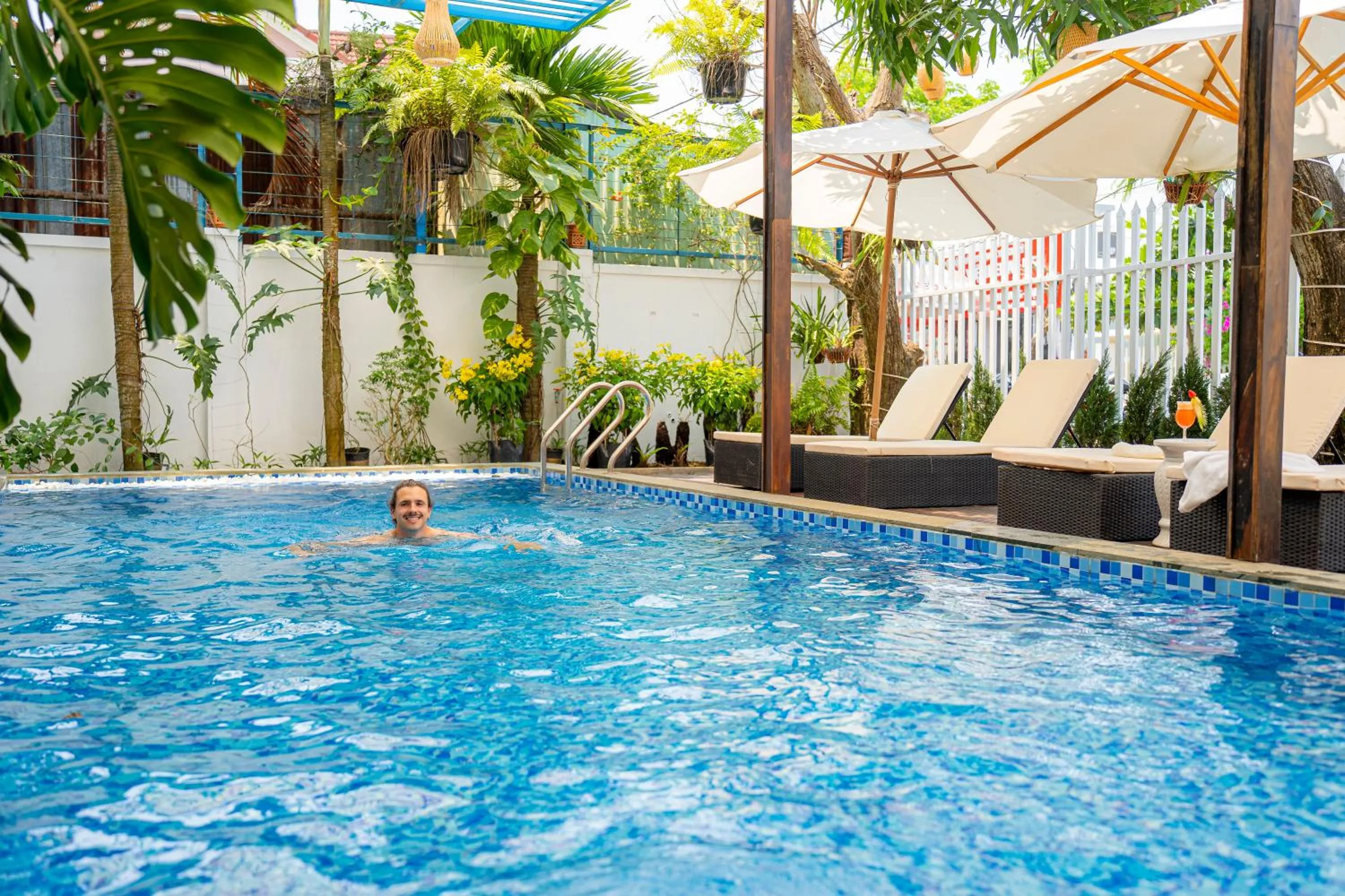Swimming pool in Hoi An Heart hostel Villa - Bespoke