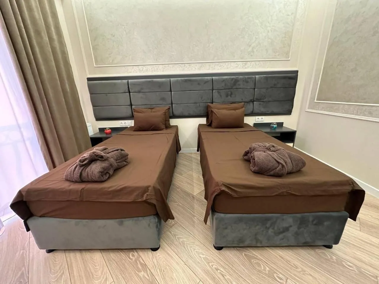 Bedroom, Bed in Sun City Hotel & Spa Naftalan