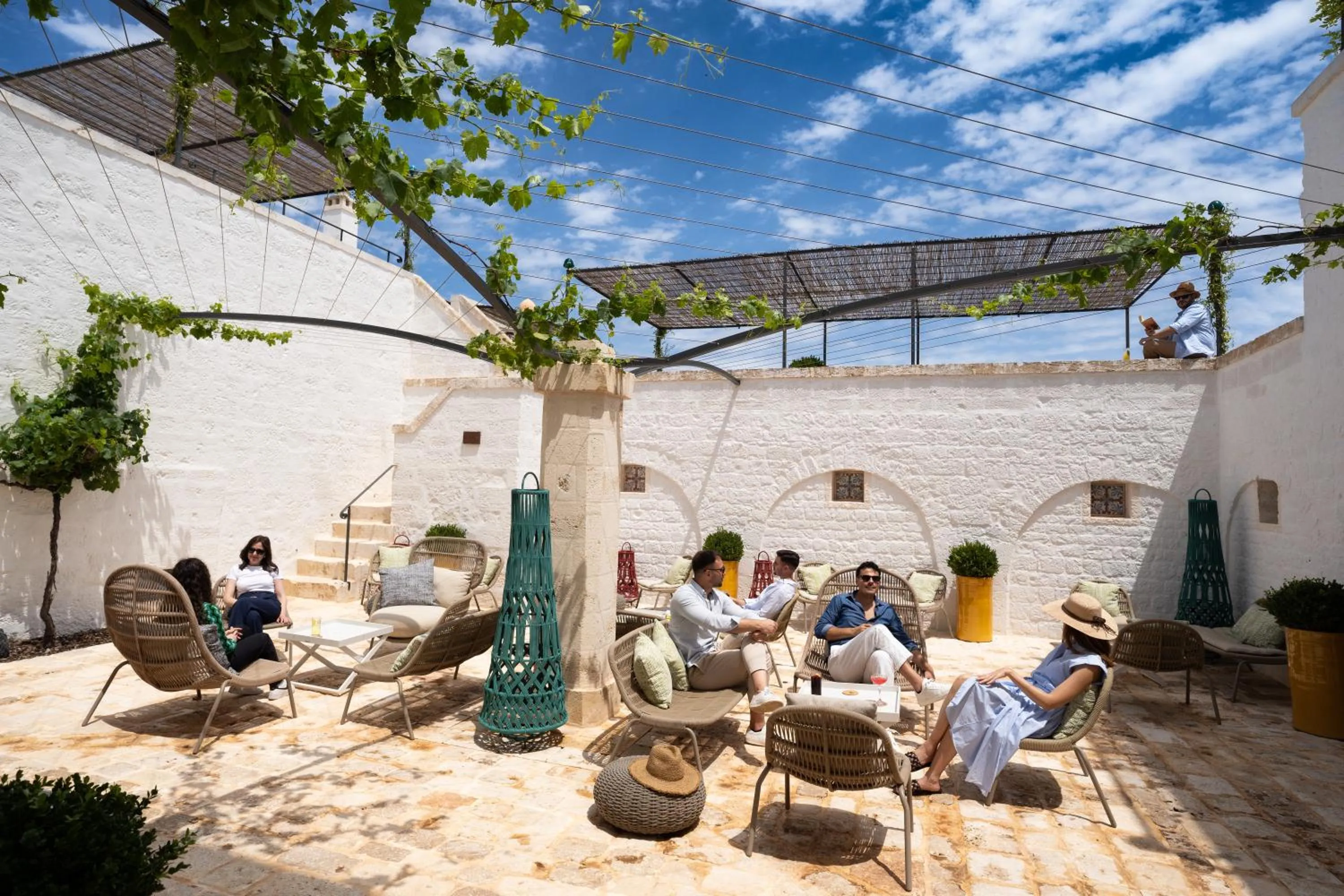 Lounge or bar in Masseria Auraterrae