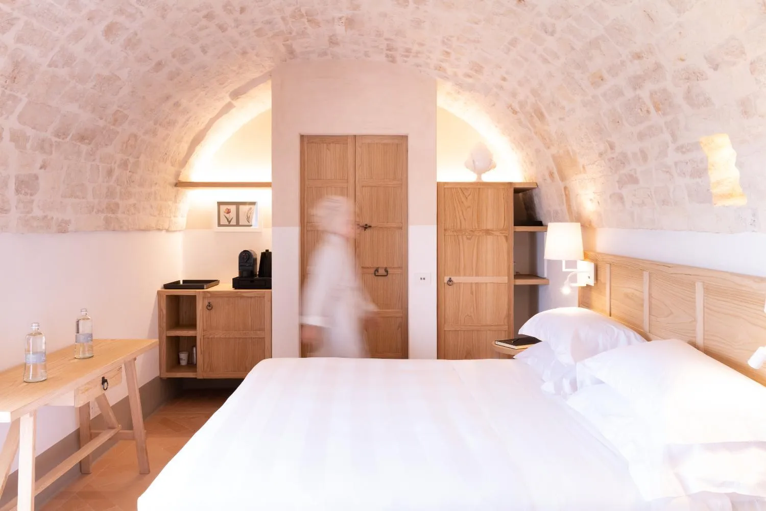 Bedroom, Bed in Masseria Auraterrae