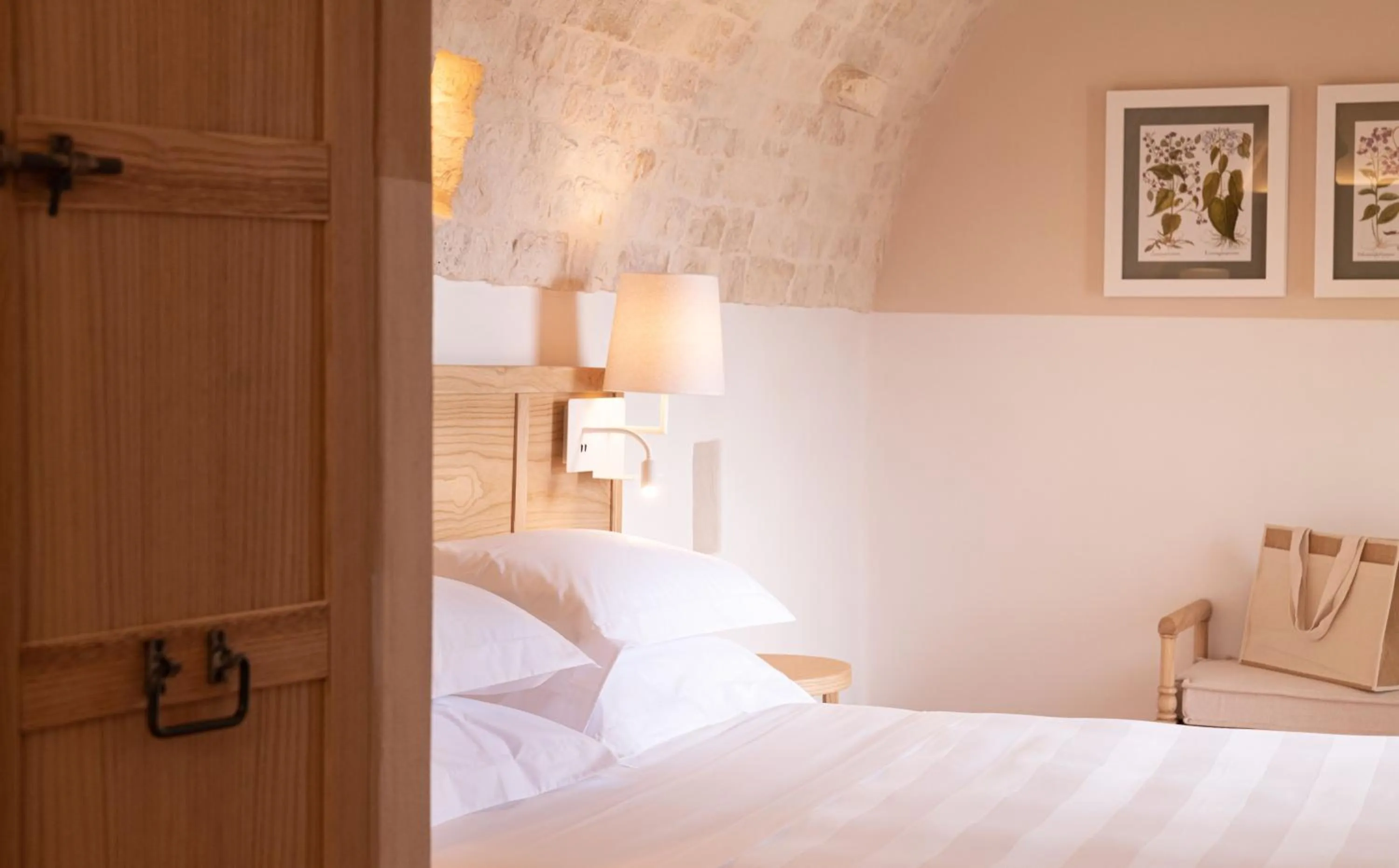 Bedroom, Bed in Masseria Auraterrae
