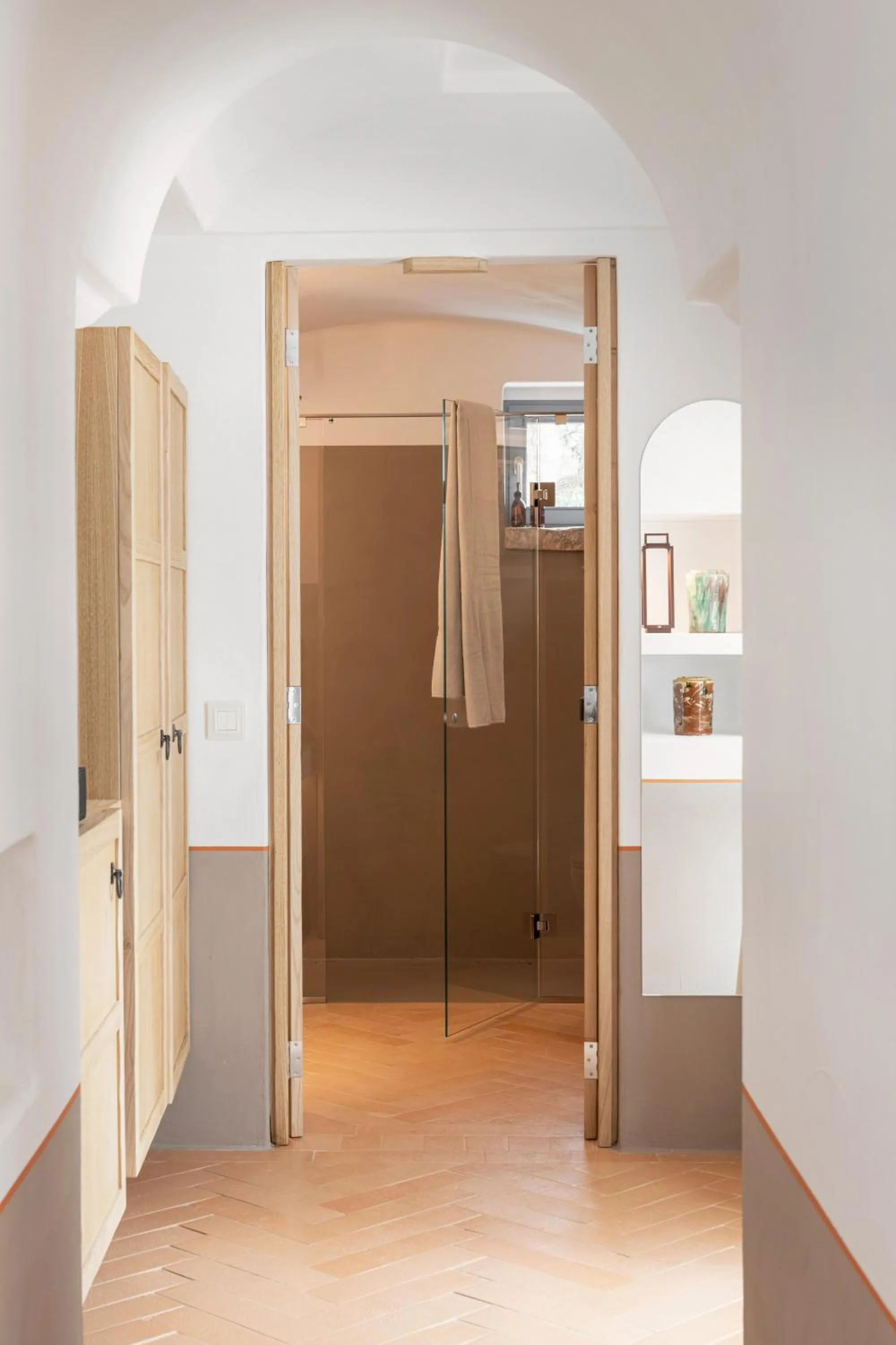 Bathroom in Masseria Auraterrae