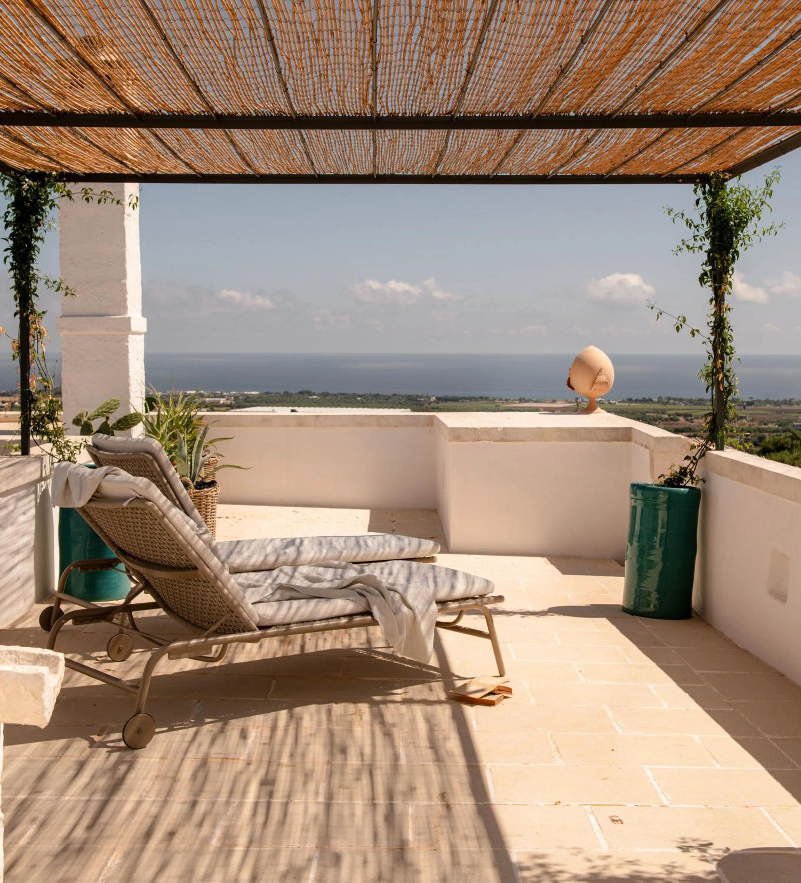 Balcony/Terrace in Masseria Auraterrae