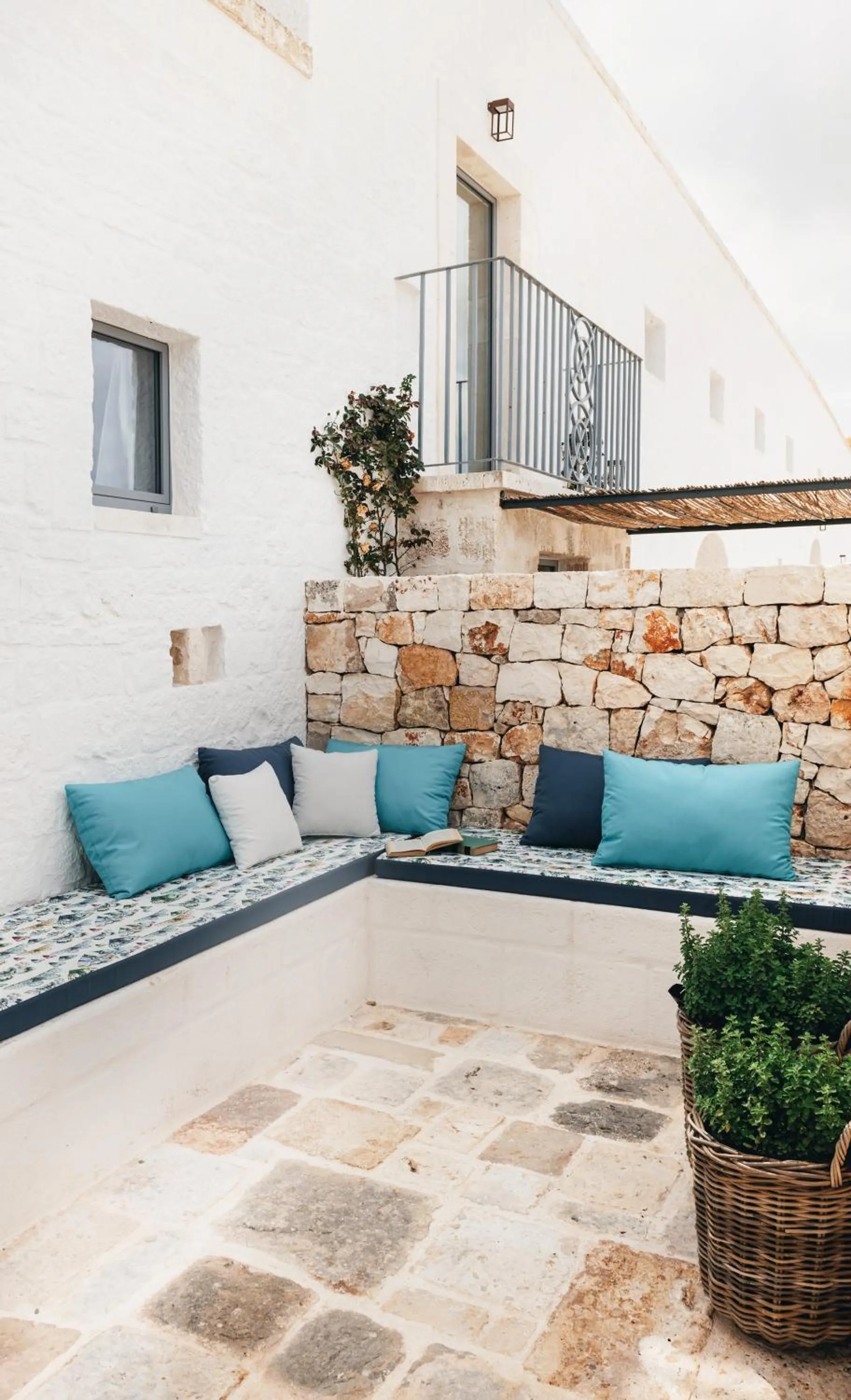 Patio in Masseria Auraterrae