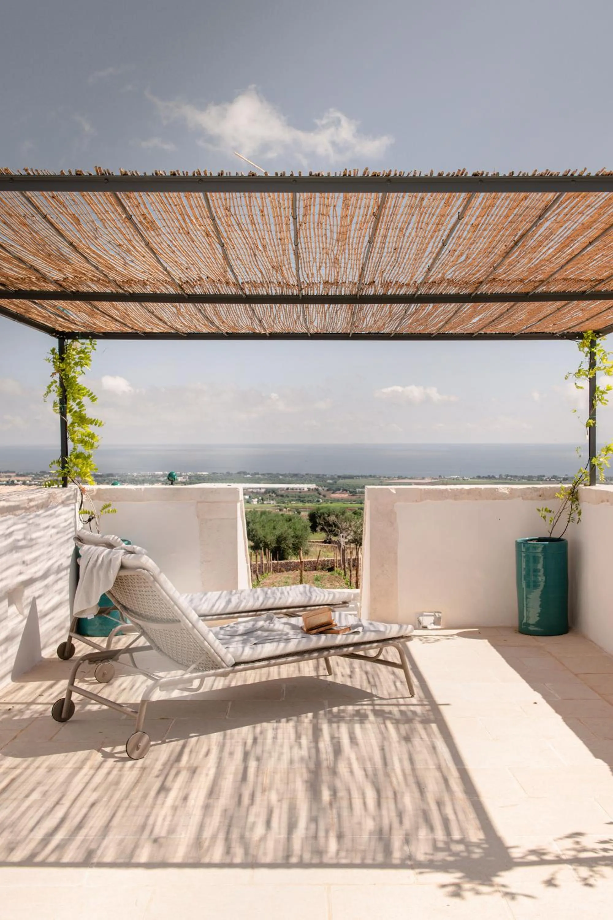 Patio in Masseria Auraterrae