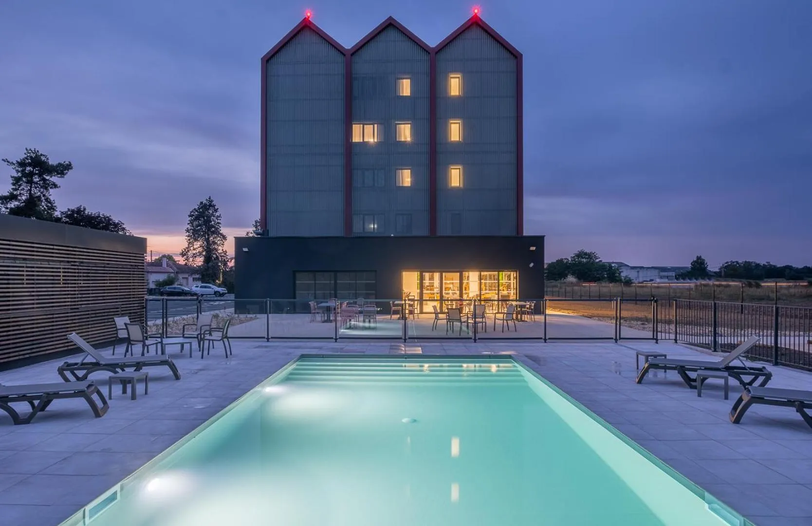Pool view in The Originals City, Relais d'Estillac, Agen Sud
