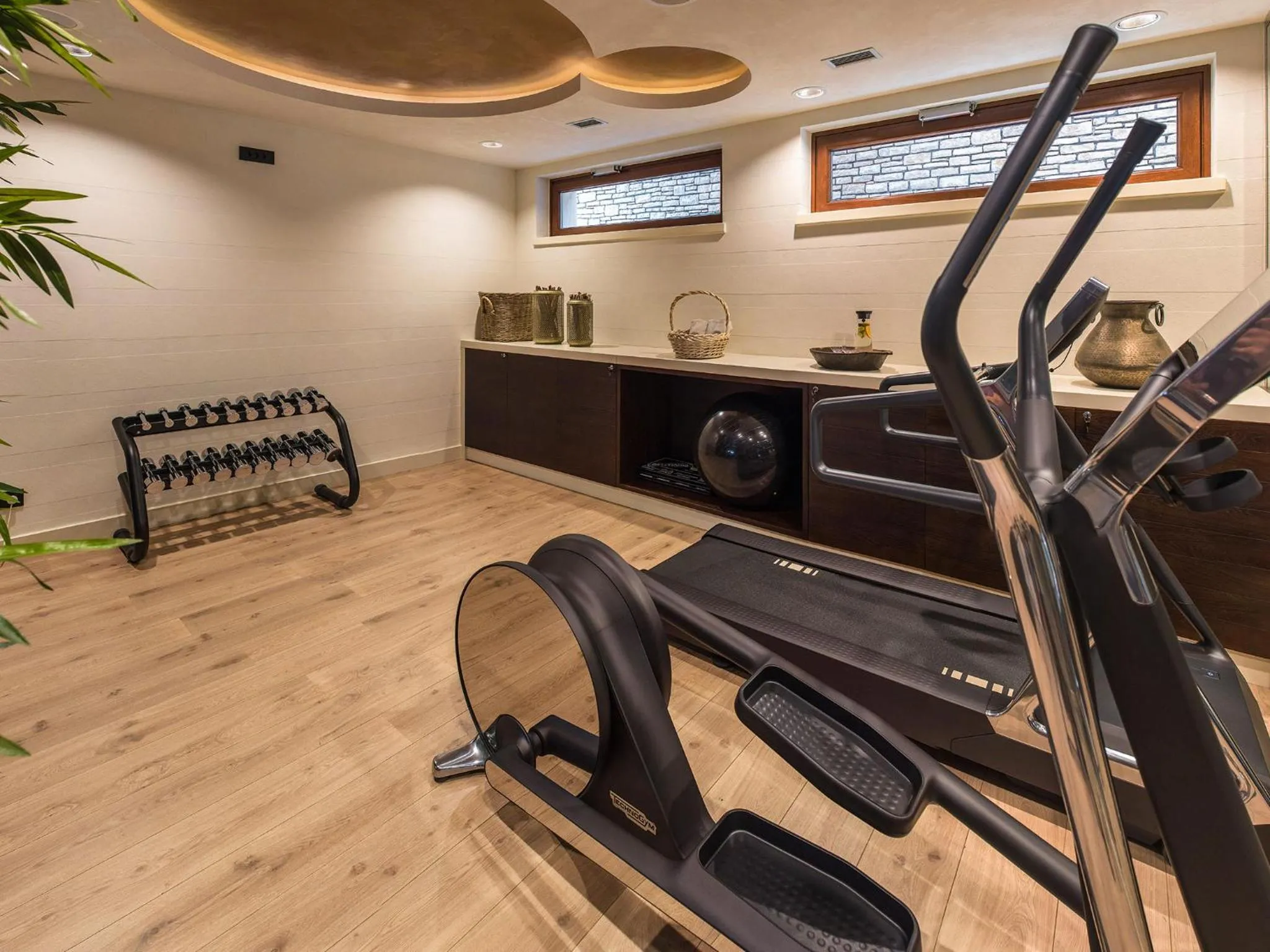 Fitness centre/facilities in Hotel Forza Mare