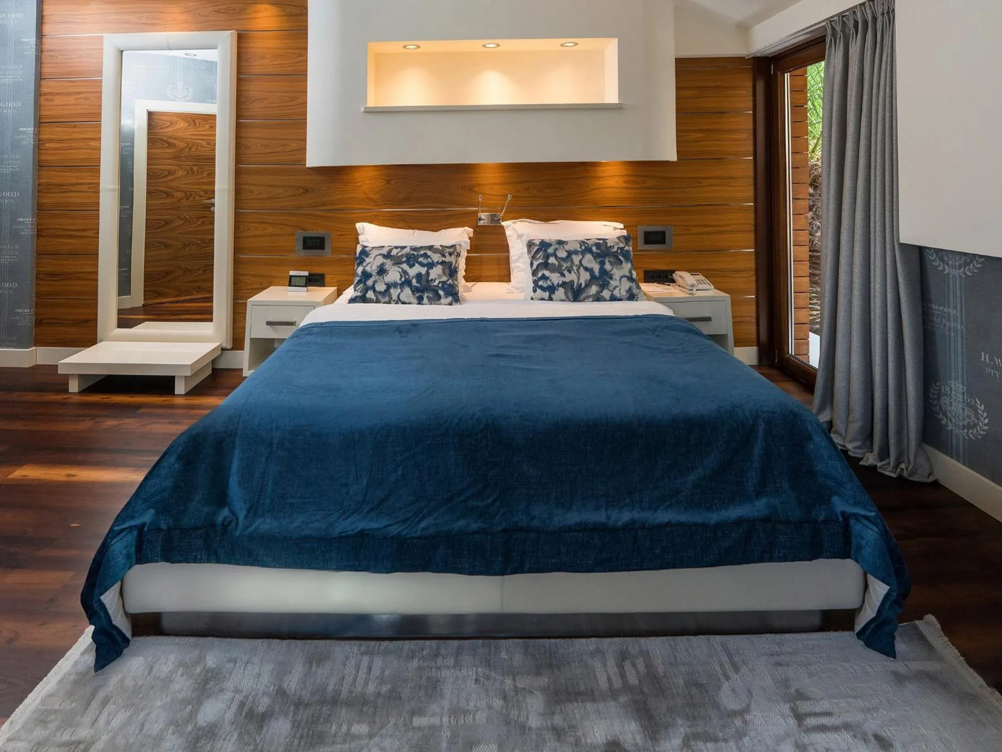 Bed in Hotel Forza Mare