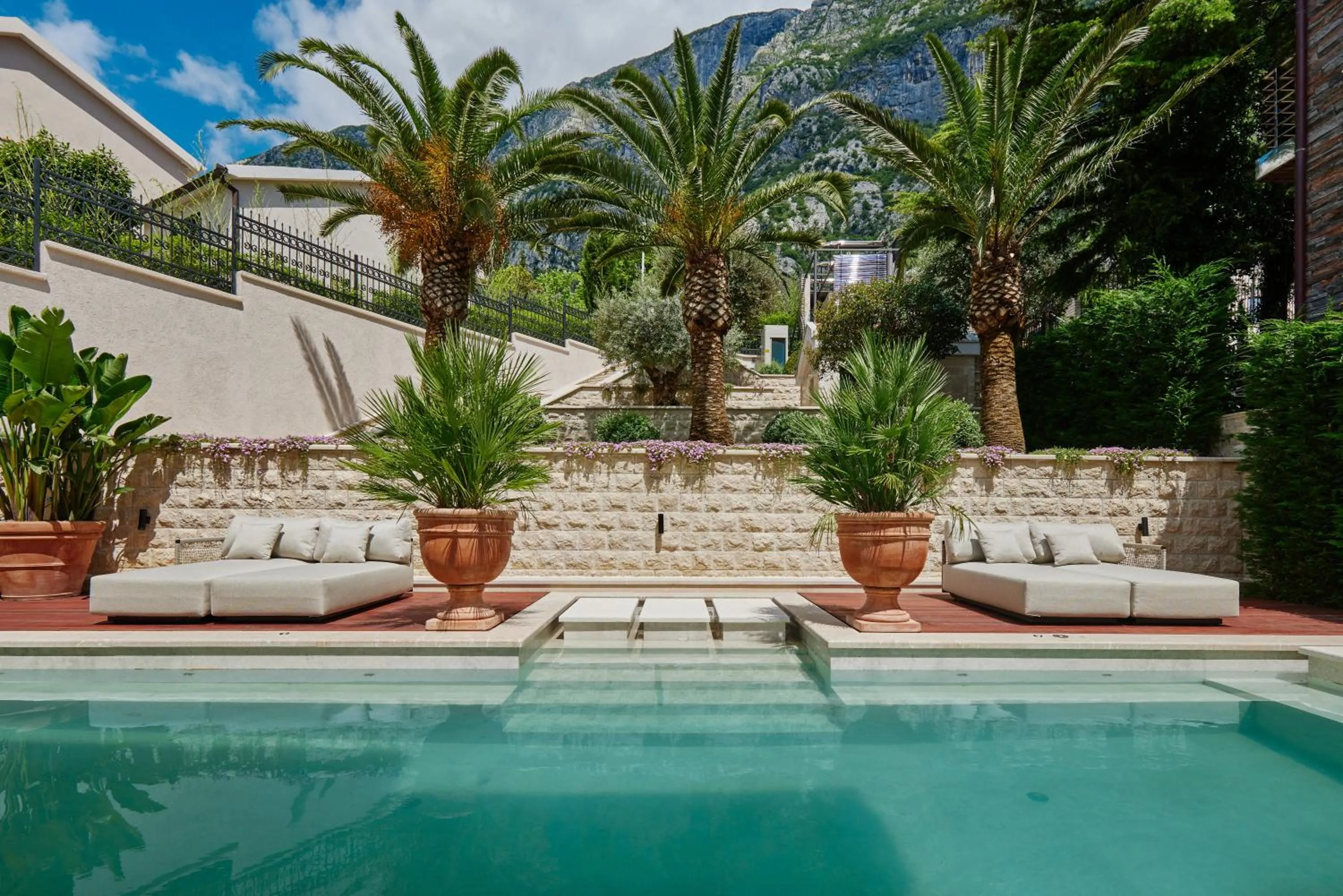 Garden in Hotel Forza Mare