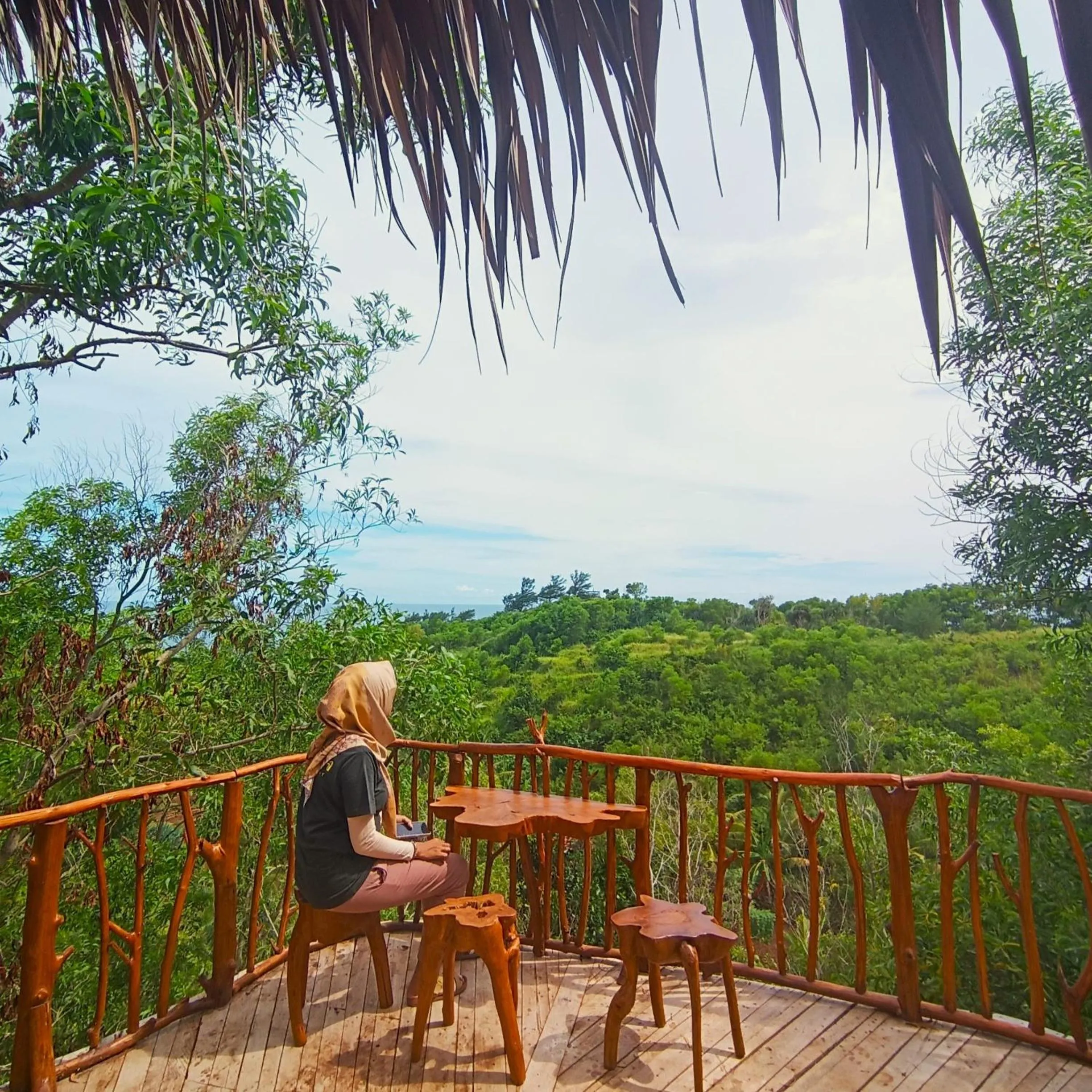 Patio in Ama Awa Resort