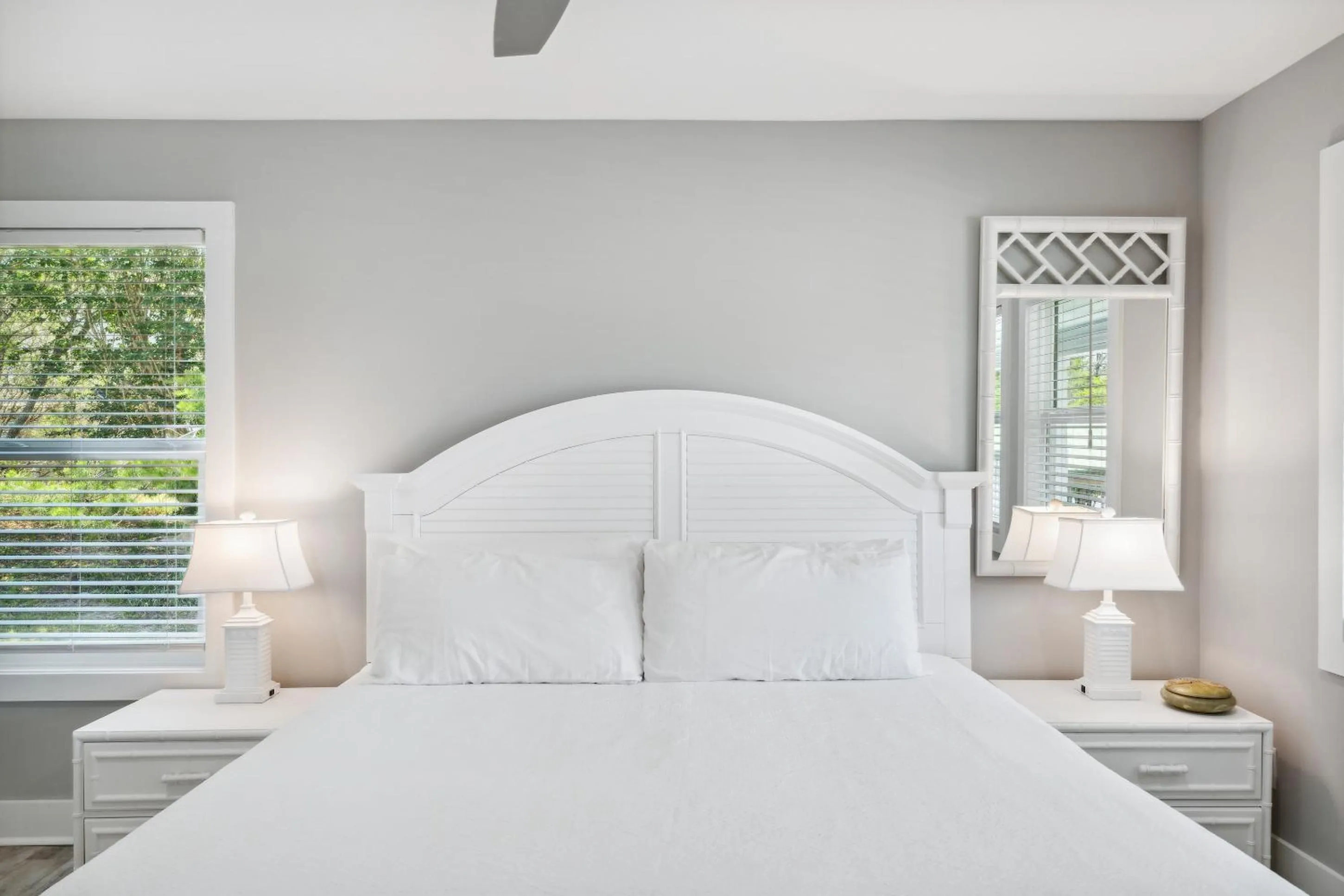 Bed in 30A Pet Friendly Beach House - Vitamin Sea by Panhandle Getaways