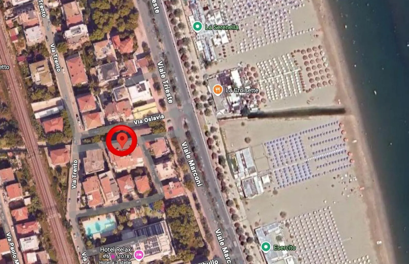 Ampio Quadrilocale 8 Pax vista mare