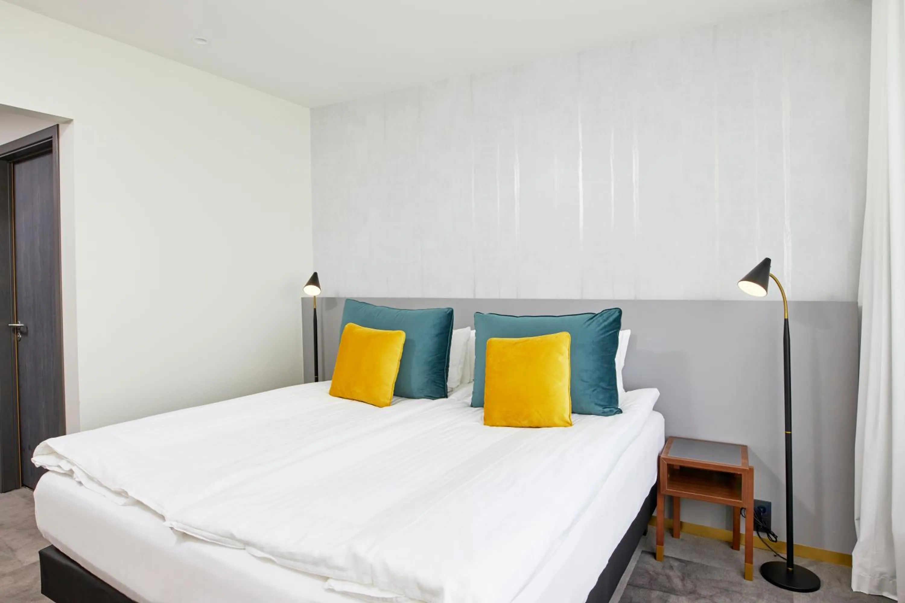 Bedroom, Bed in Fosshotel Stykkisholmur