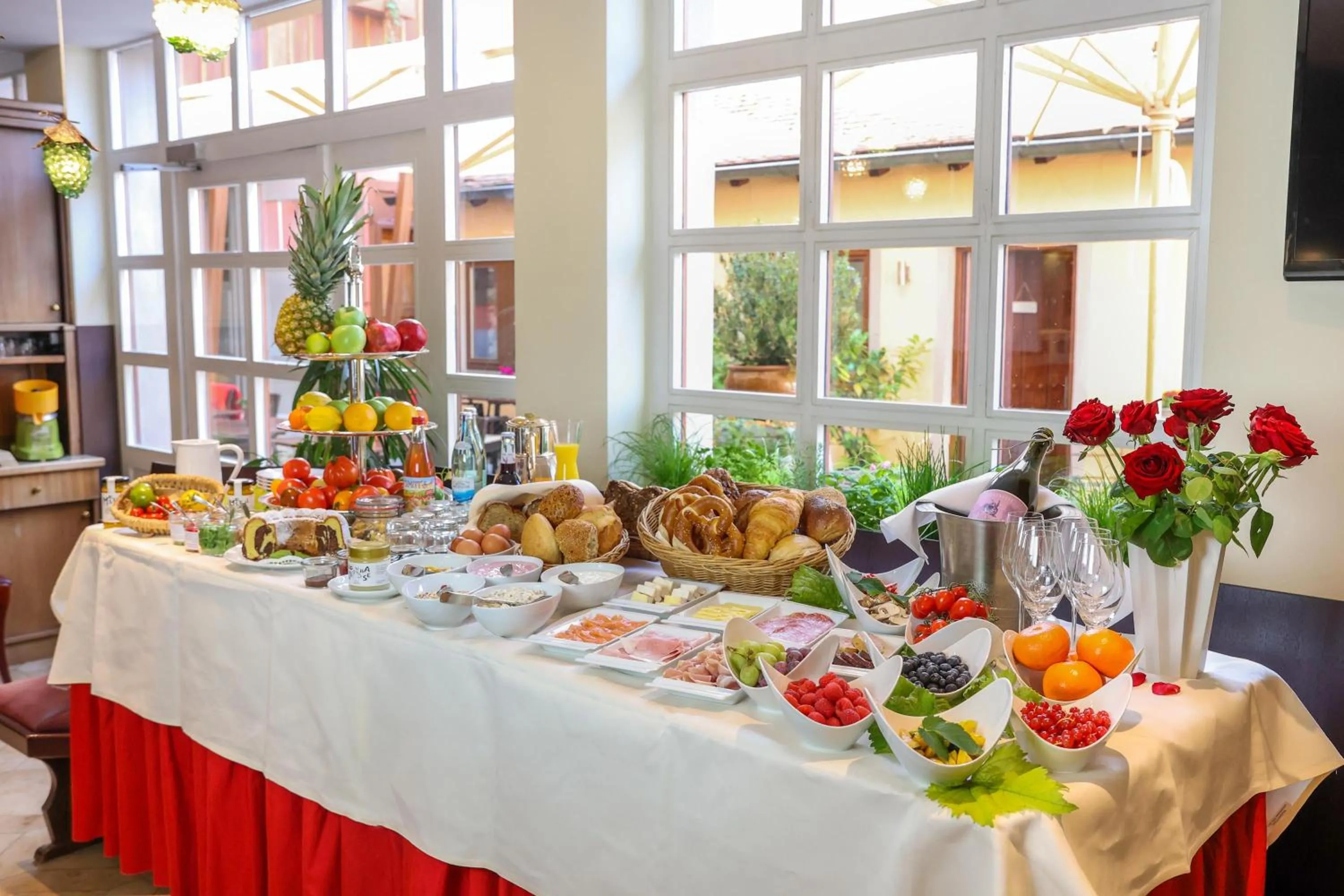 Breakfast in Laurentius Boutique-Hotel & Restaurant