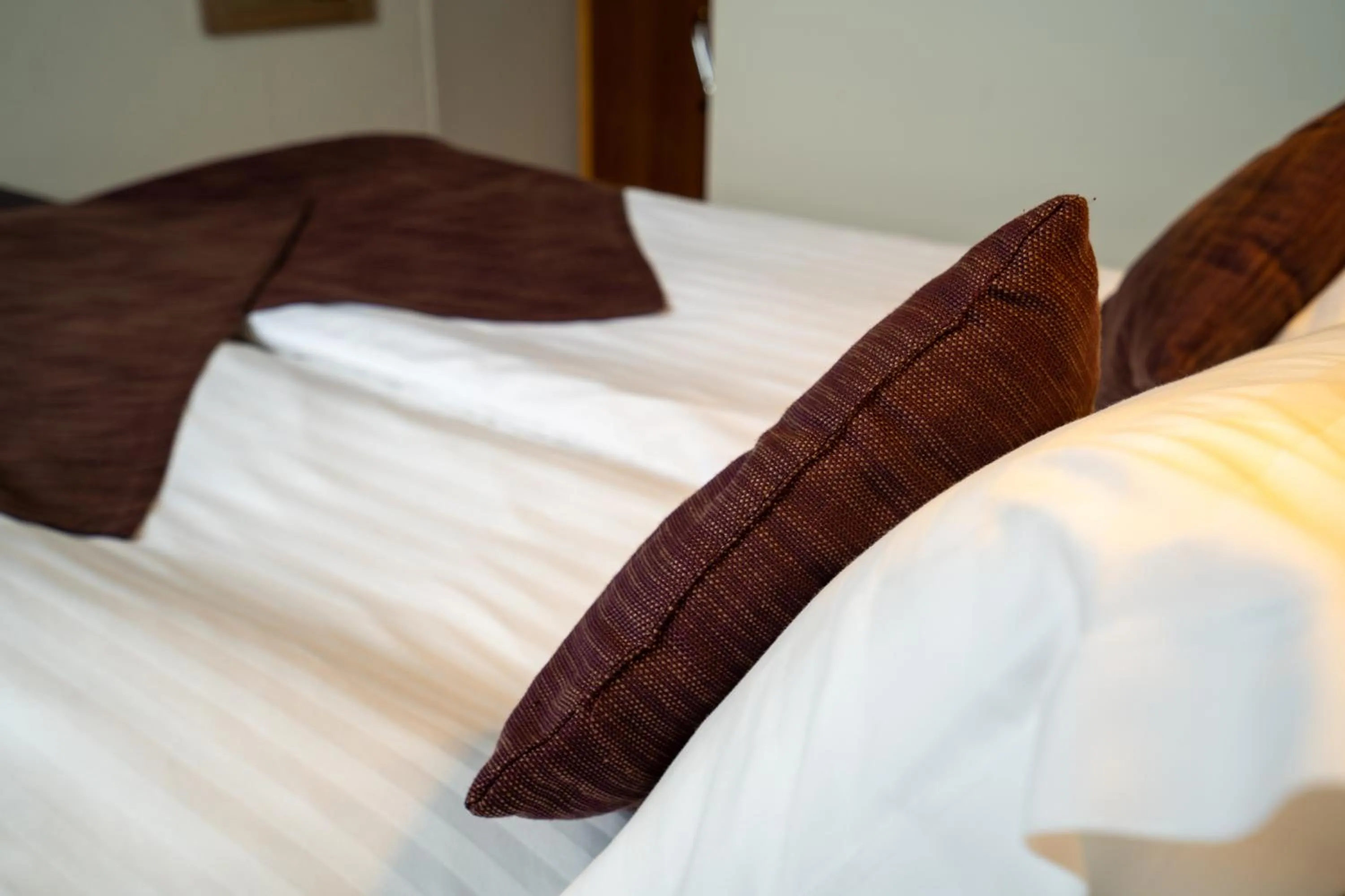 Bed in Hótel Valaskjálf