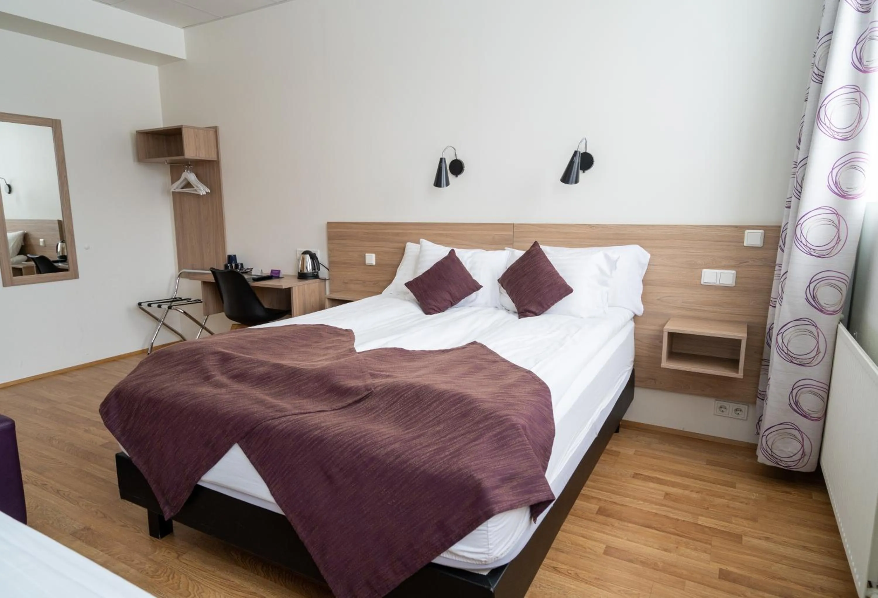 Bed in Hótel Valaskjálf