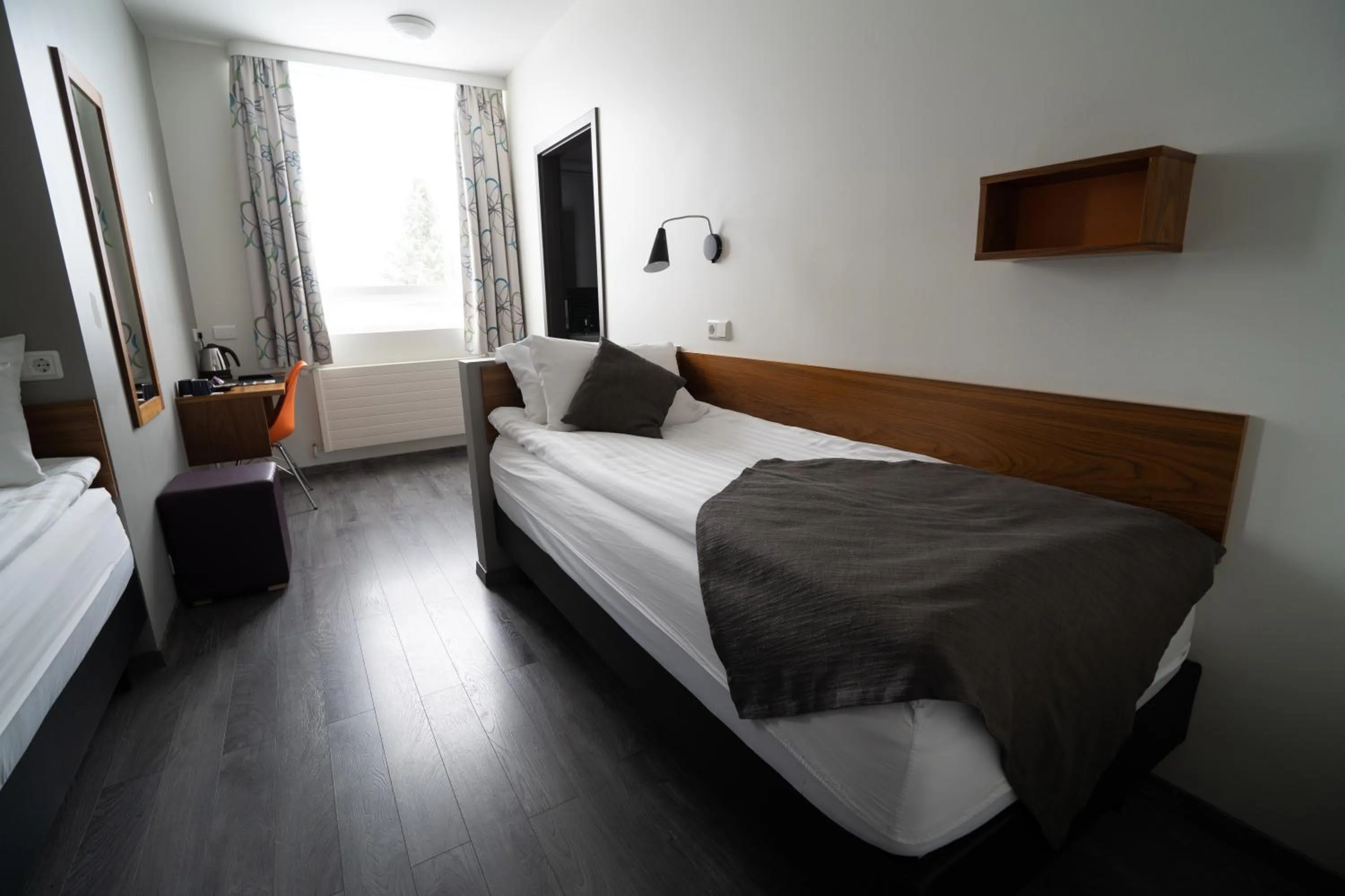 Bed in Hótel Valaskjálf