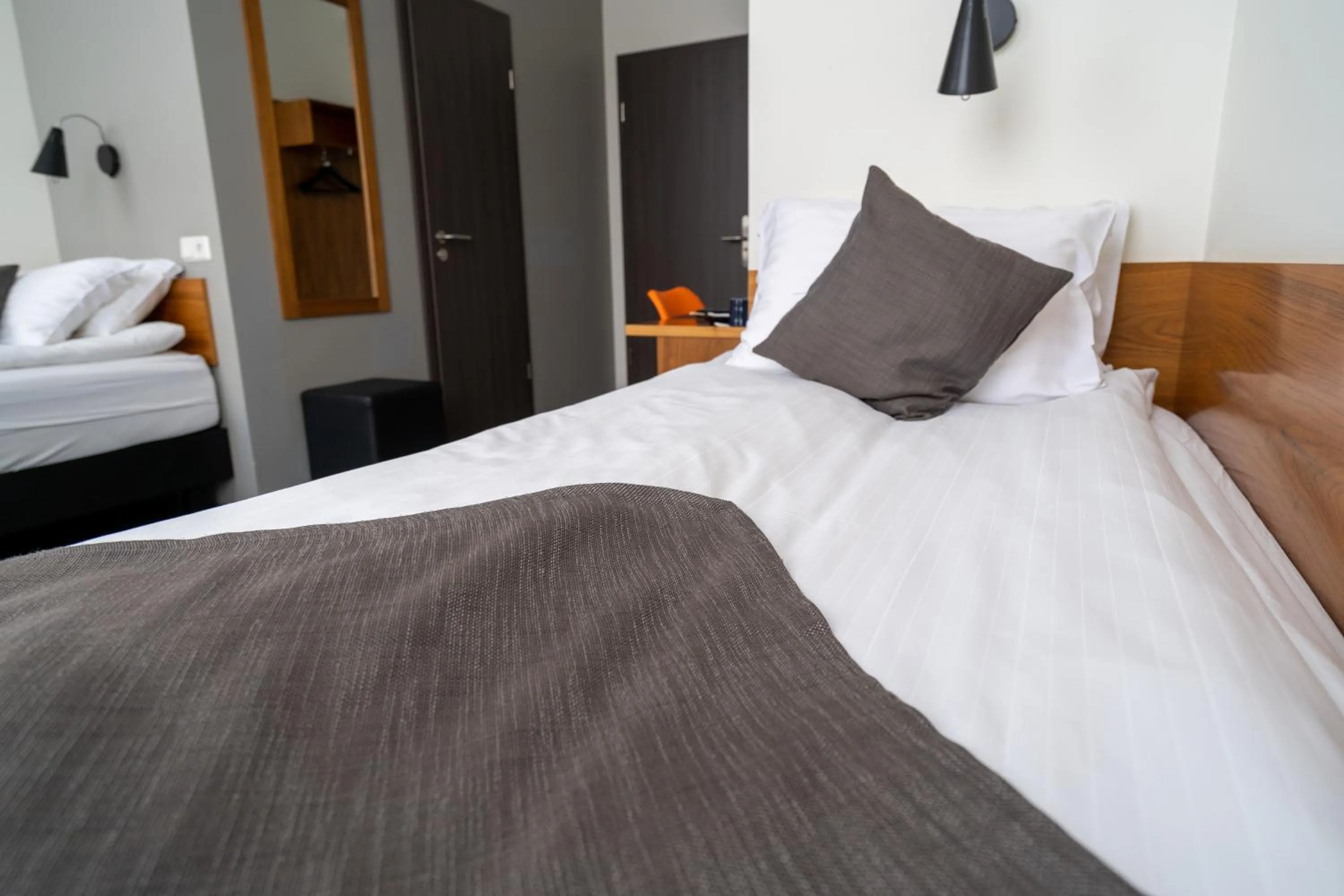 Bed in Hótel Valaskjálf