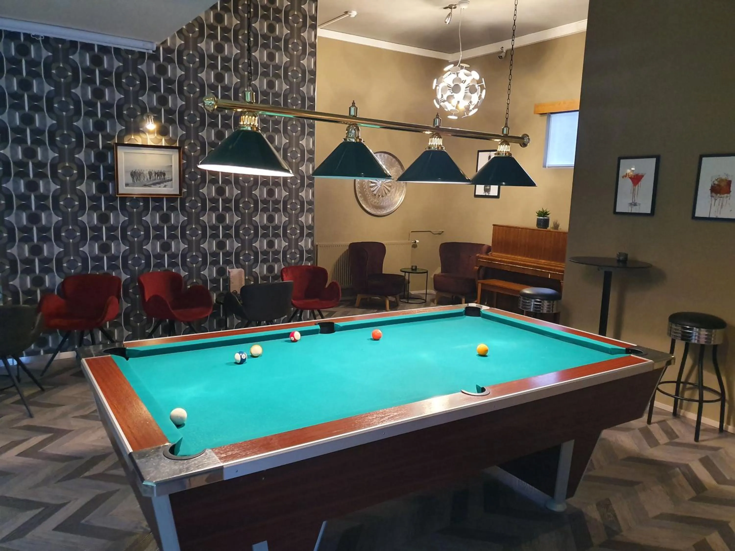 Billiard in Hótel Valaskjálf