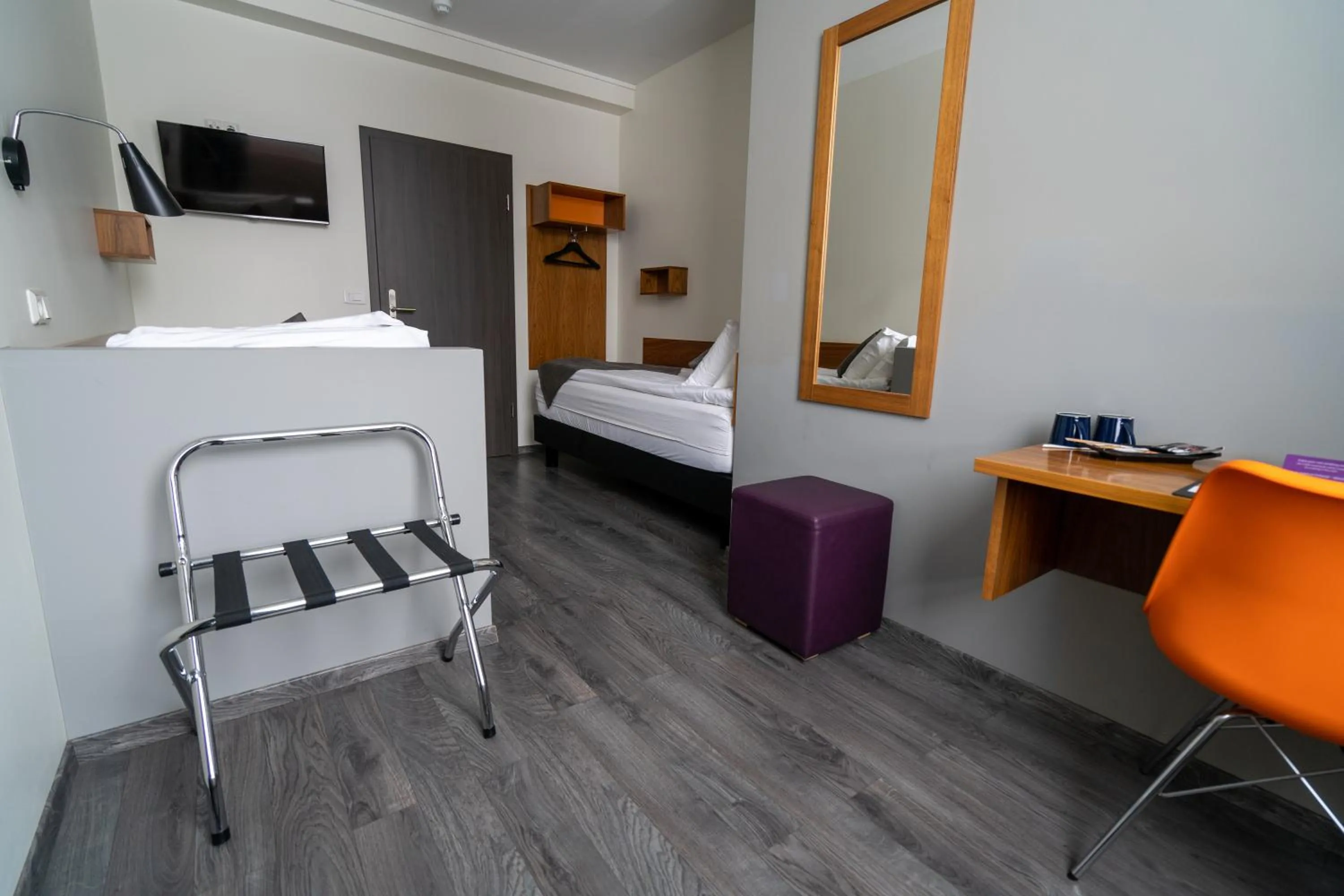 Bed in Hótel Valaskjálf